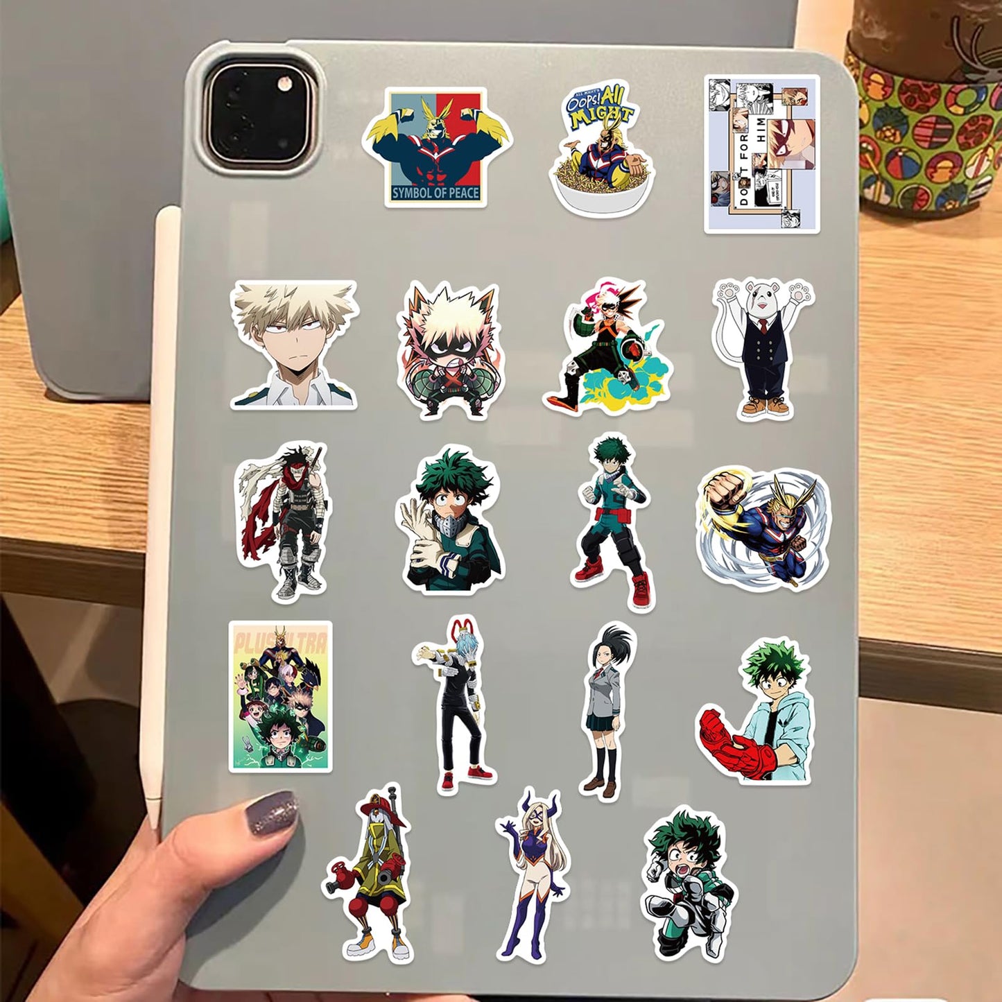 Meet Holiday 50pcs My Hero Academia Stickers – Waterproof Vinyl Decals for Laptops, Phones & More