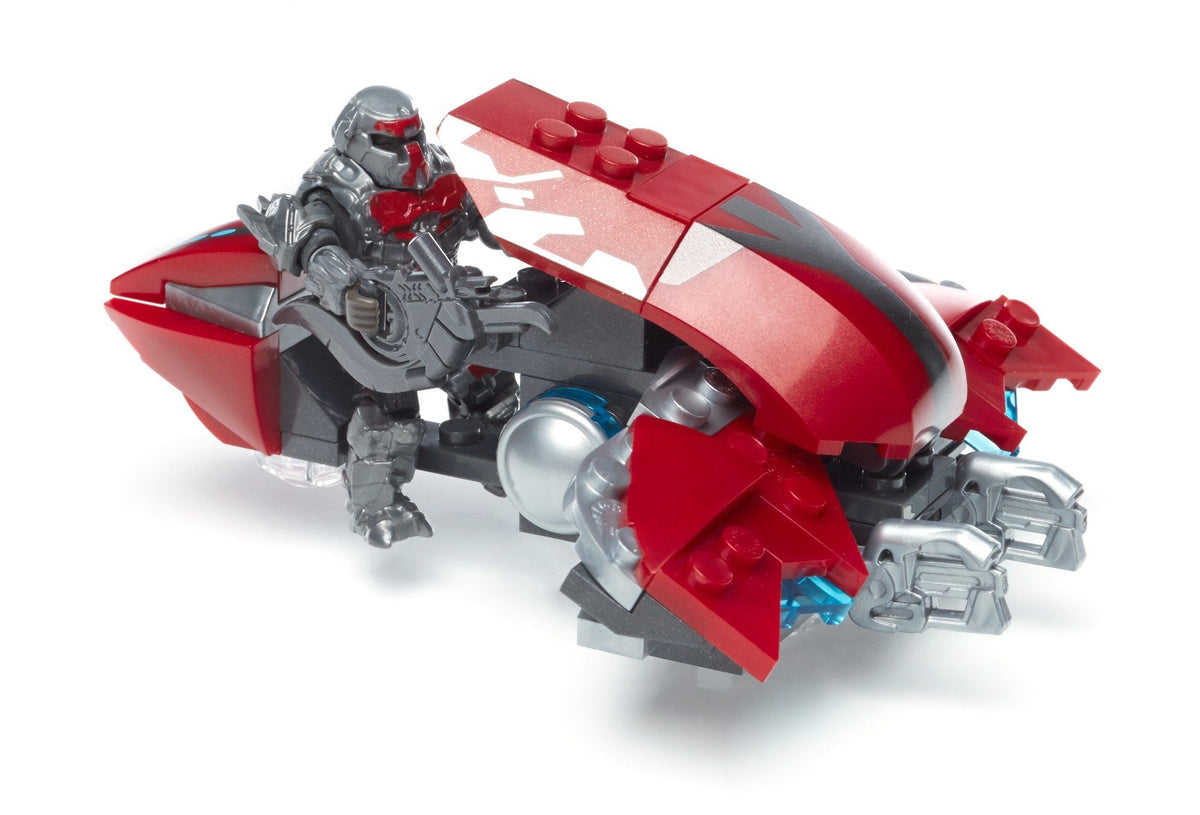 Mega Bloks Halo Banished Ghost Rush Building Set | Brute Figure & Ghost Vehicle