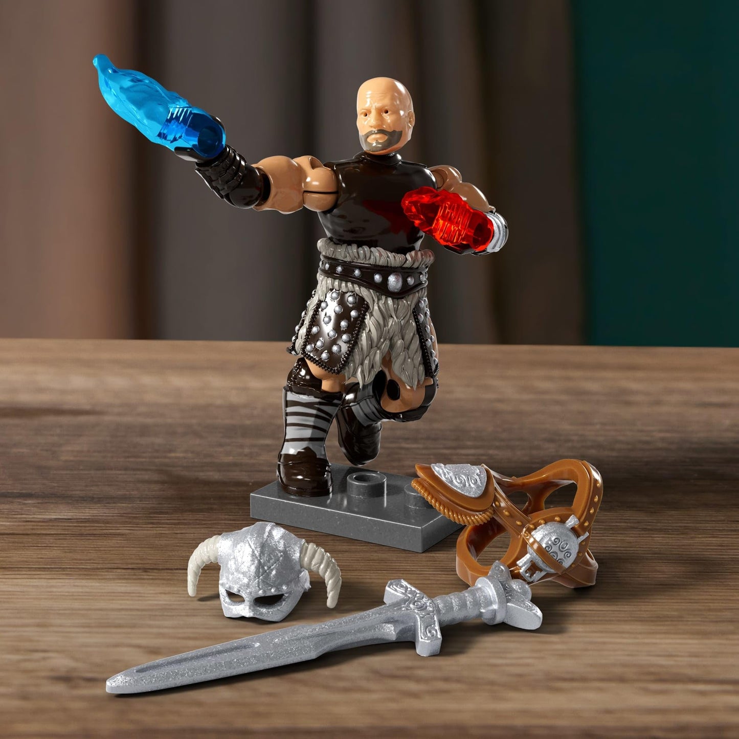 MEGA Skyrim Alduin World Eater Figure Set – 619 Pieces with Dragonborn Dovah-Kiin | Mega Brands