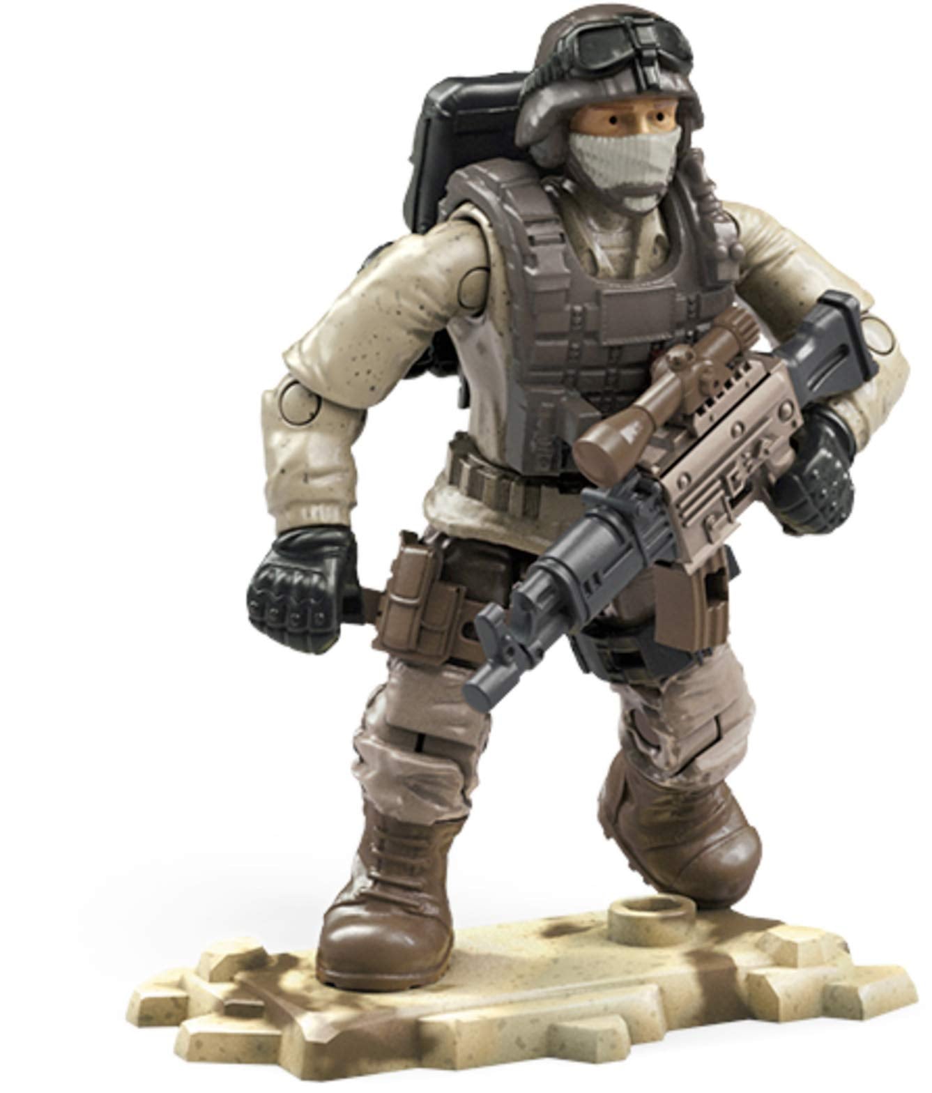 Mega Construx Desert Snipers Vs Mercenaries – Desert Battle Kit by Mega Brands