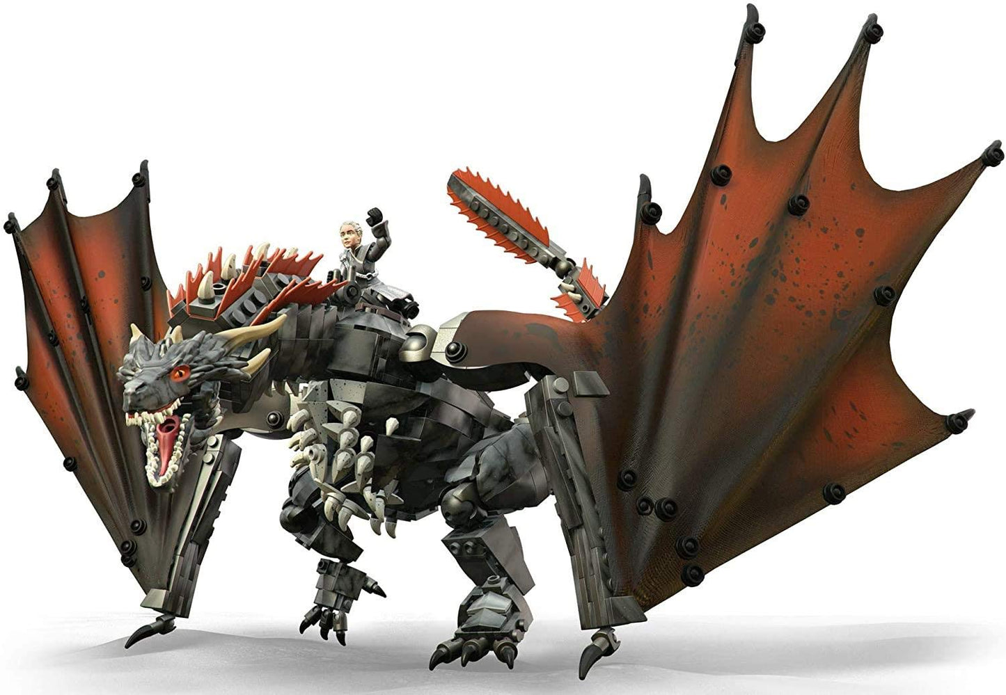 Mega Construx Daenerys & Drogon Buildable Dragon | Game of Thrones Figure by Mega Brands