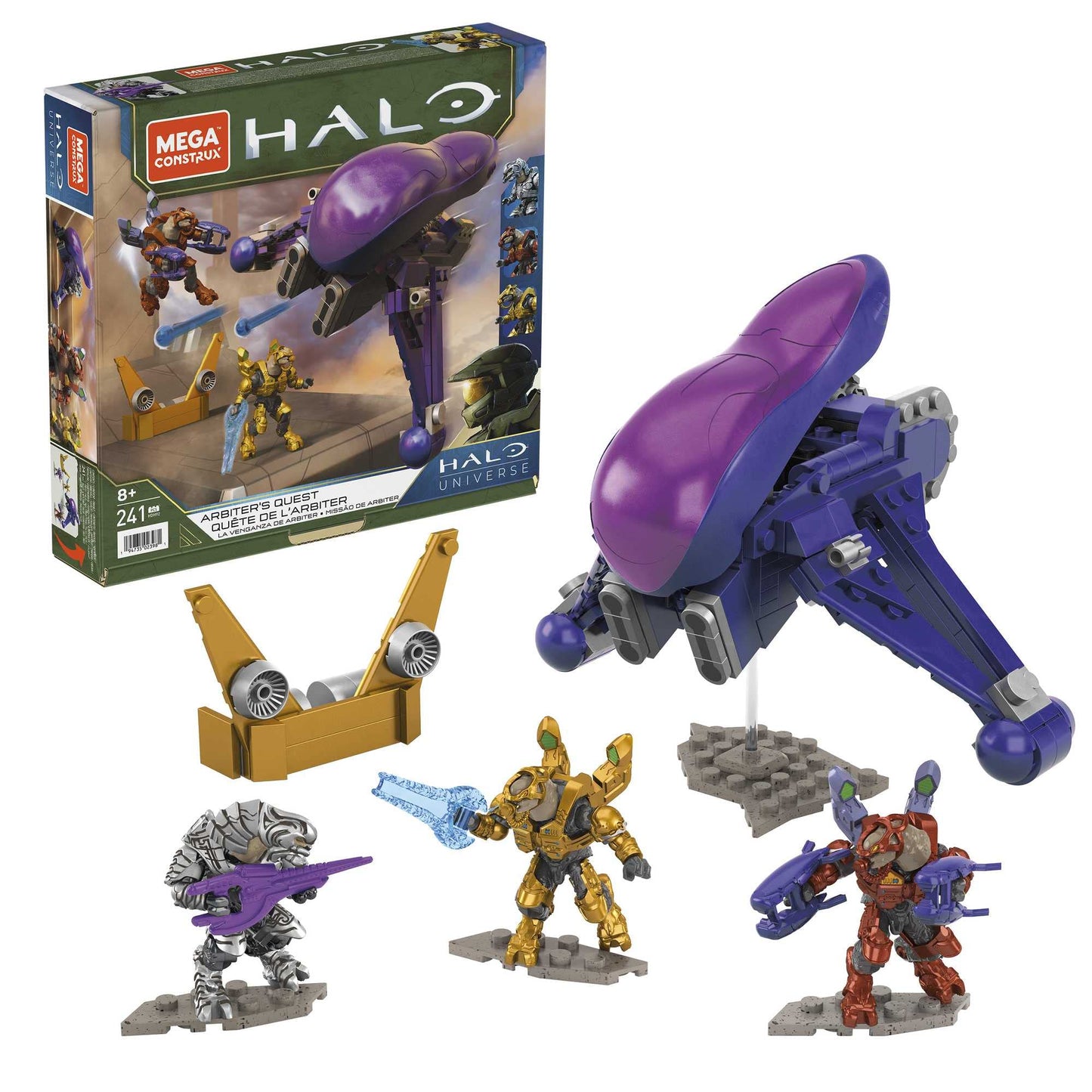 Mega Halo Arbiter's Quest Banshee Vehicle – Halo Infinite Construction Set | Mega Brands
