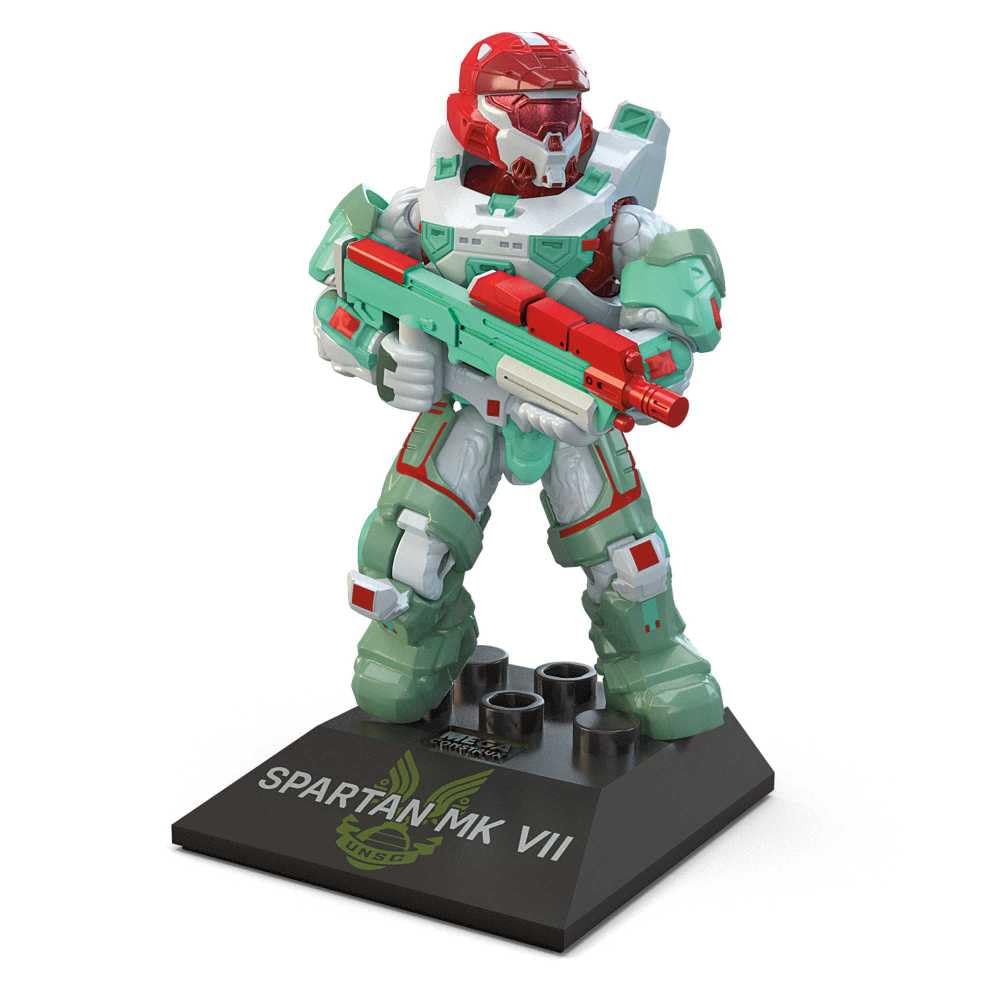 Halo Heroes Spartan MK VII Series 18 Micro Figure | Mega Brands