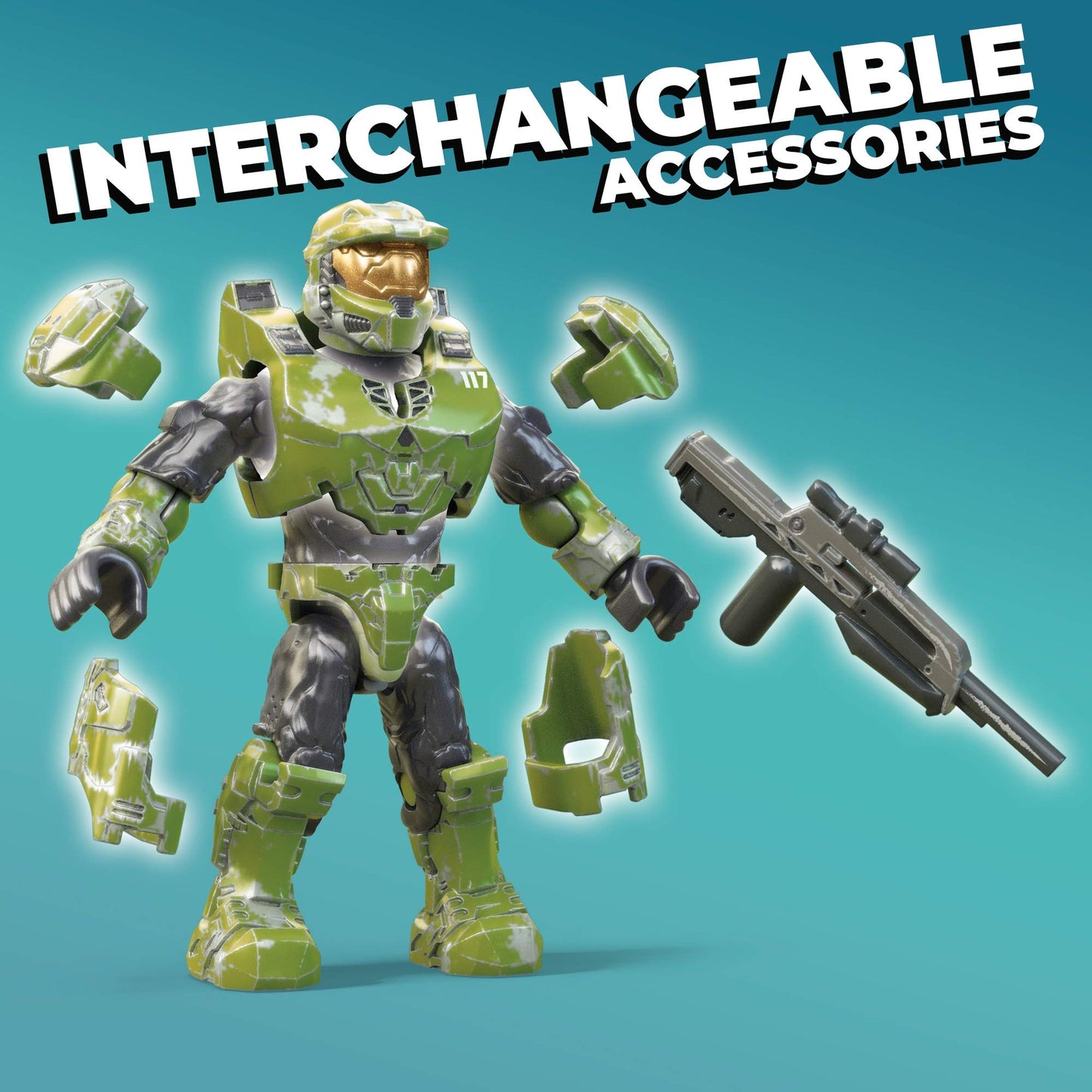 Mega Construx Halo Hijacked Ghost Vehicle – Halo Infinite Construction Set | Mega Brands