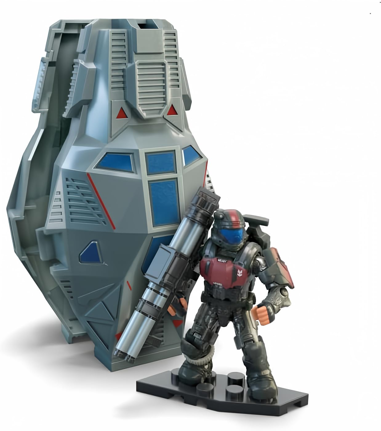 MEGA Halo ODST Mickey Crespo Drop Pod Micro Action Figure – HNC51 | Mega Brands
