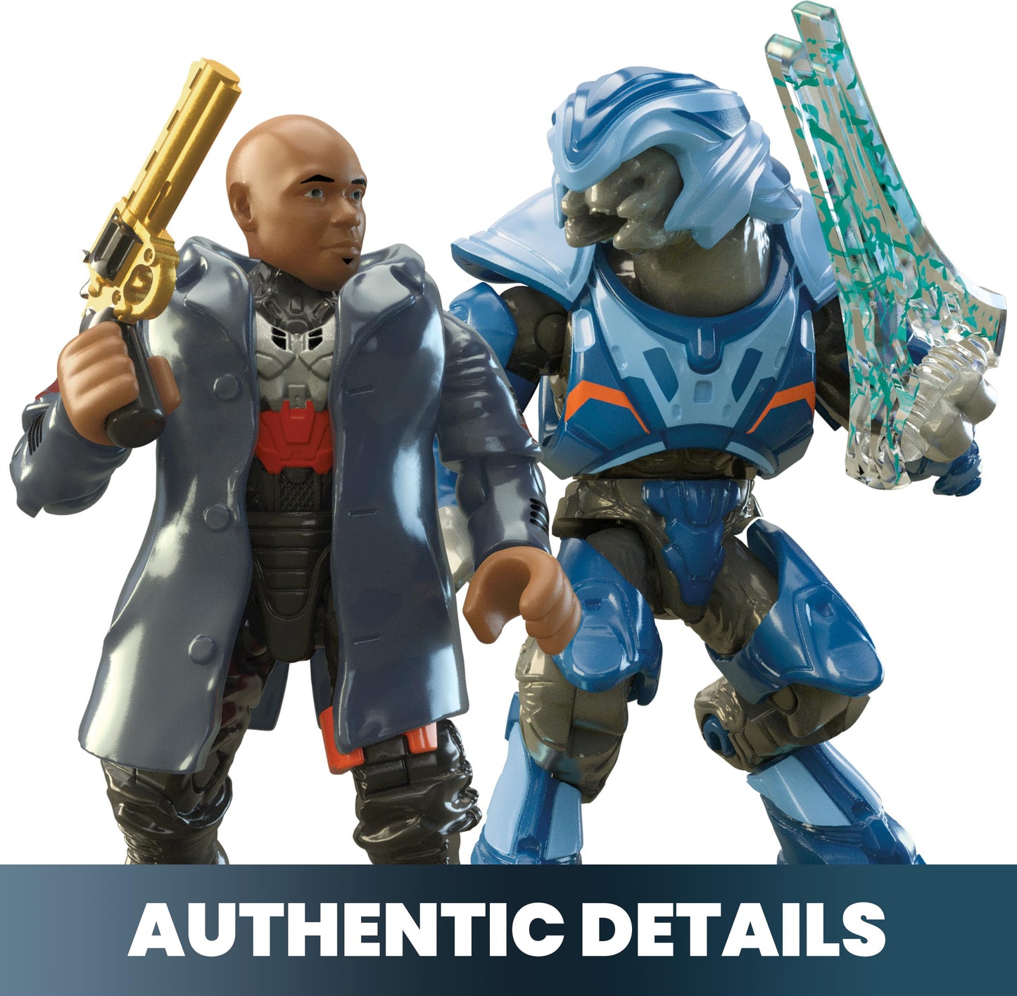 Mega Brands MEGA Halo The Series Renegade Banshee Vehicle Set – 205 Pieces, 2 Figures