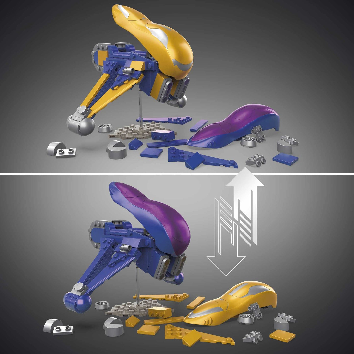 Mega Halo Arbiter's Quest Banshee Vehicle – Halo Infinite Construction Set | Mega Brands