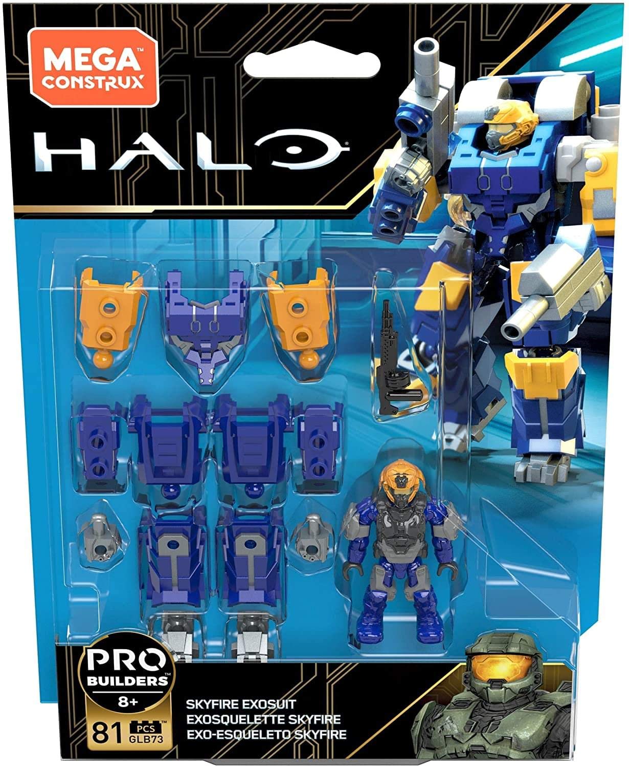 Mega Construx Halo Skyfire Exosuit – Buildable Armor with UNSC Marine Figure