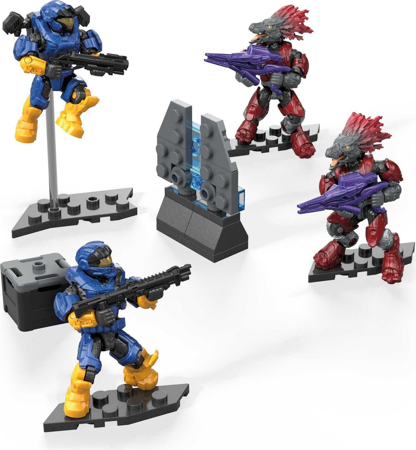 Mega Construx Halo Sword Base Invasion – Buildable Spartans & Covenant Skirmishers