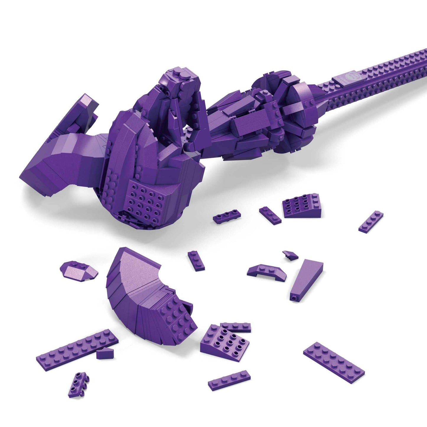 MEGA Masters of The Universe Havoc Staff Building Set – 741 Pieces, 40.5-Inch Length | Mega Brands