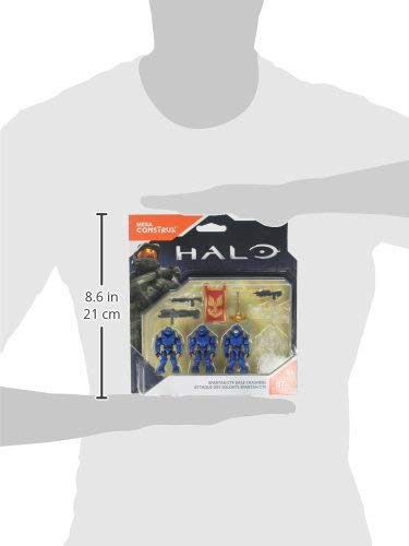 Mega Construx Halo Spartan CTF Base Crashers – Blue Team Mission | Mega Brands
