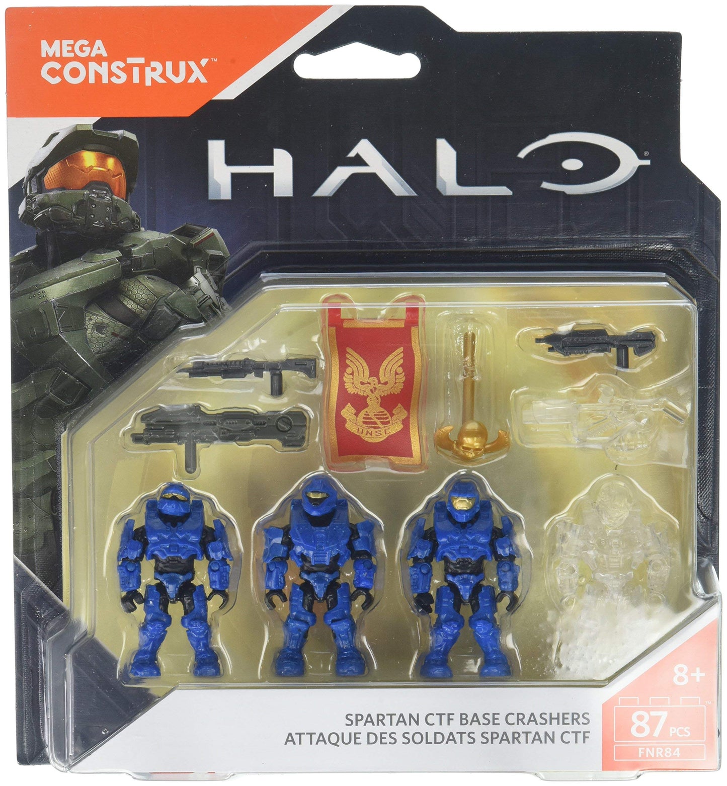 Mega Construx Halo Spartan CTF Base Crashers – Blue Team Mission | Mega Brands