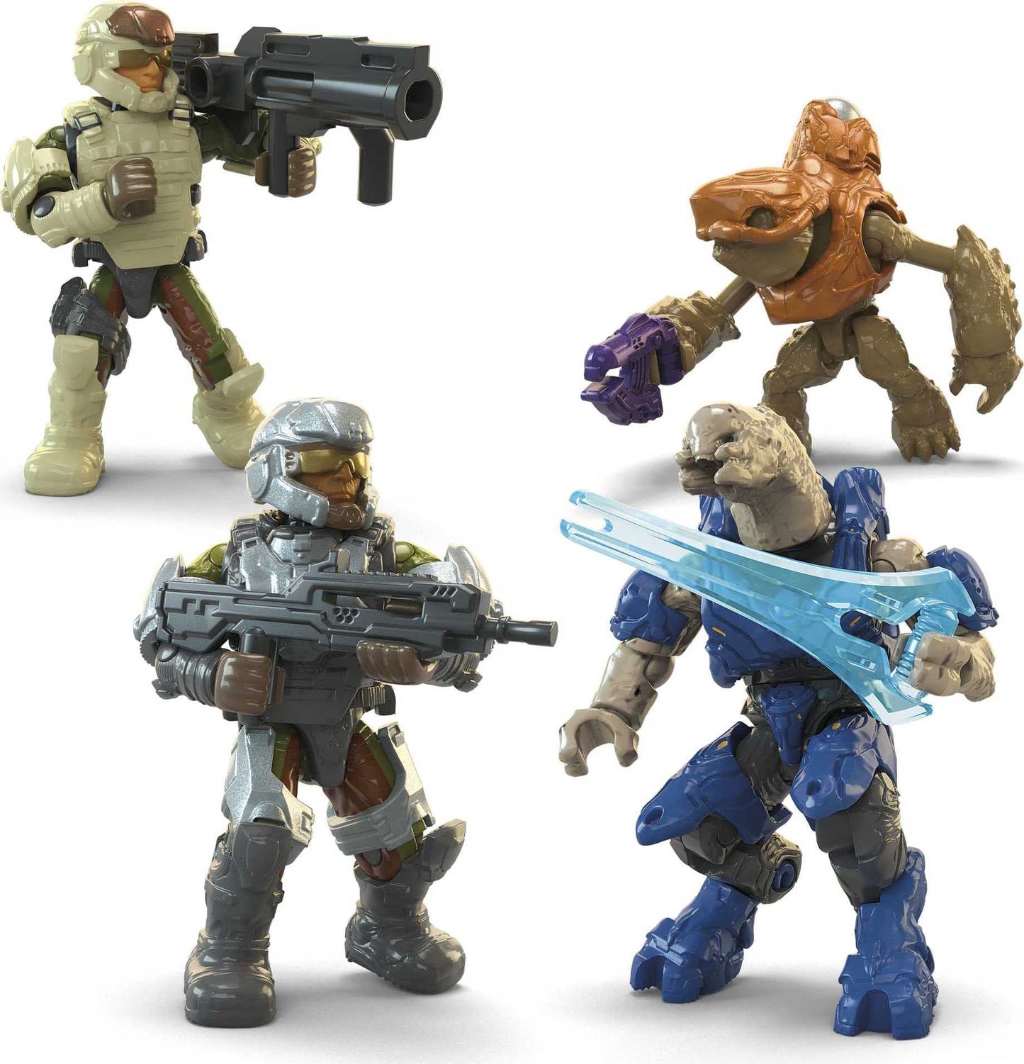 MEGA Halo Ghost of Requiem Building Set – 135 Pieces, 4 Micro Figures | Mega Brands