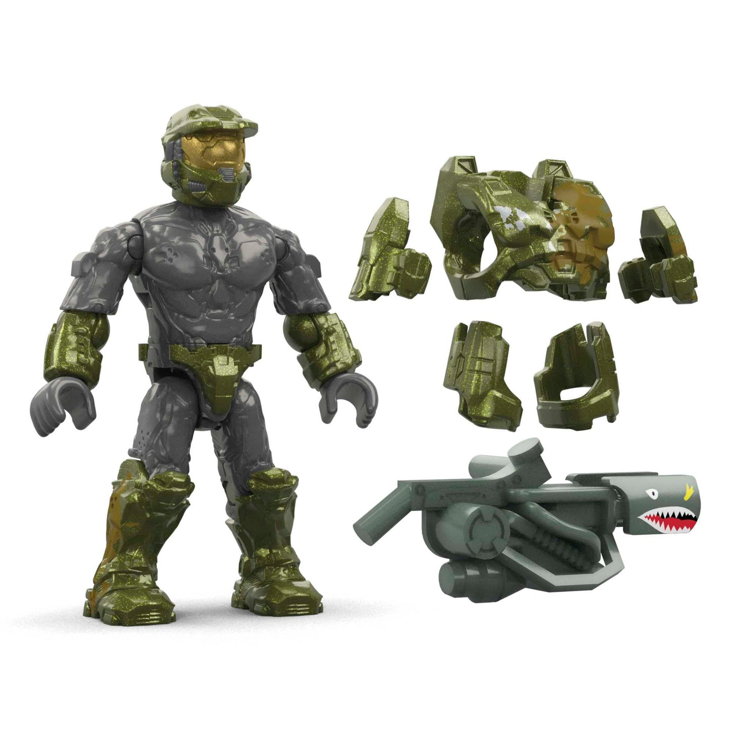 MEGA Halo Infinite Floodgate Firefight Building Set — 634 Pieces, 4 Micro Action Figures | Mega Brands | Amazon Exclusive
