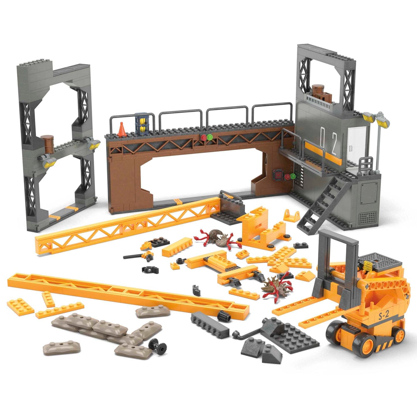 MEGA Halo Infinite Floodgate Firefight Building Set — 634 Pieces, 4 Micro Action Figures | Mega Brands | Amazon Exclusive