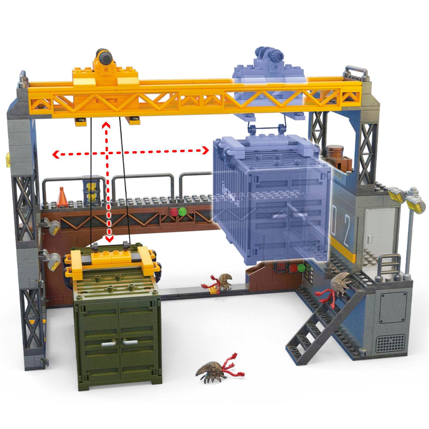 MEGA Halo Infinite Floodgate Firefight Building Set — 634 Pieces, 4 Micro Action Figures | Mega Brands | Amazon Exclusive