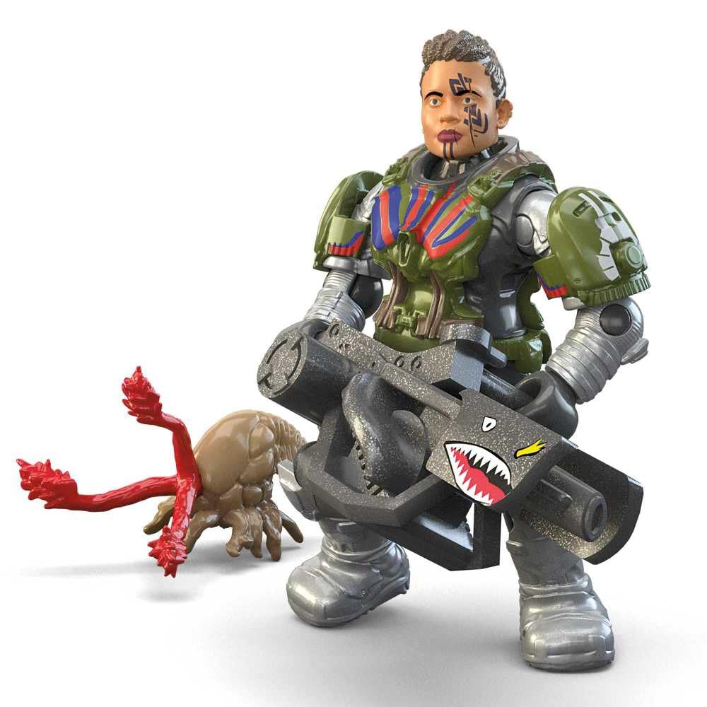 Mega LT. Colonel Kinsano – Halo Heroes Series 18 Micro Figure | Mega Brands