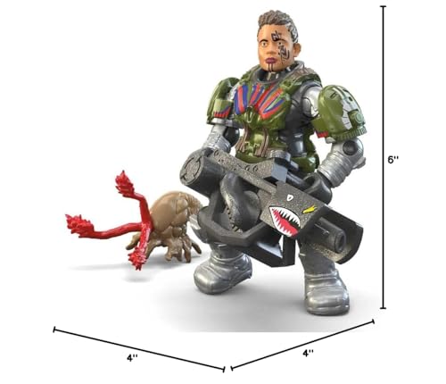 Mega LT. Colonel Kinsano – Halo Heroes Series 18 Micro Figure | Mega Brands