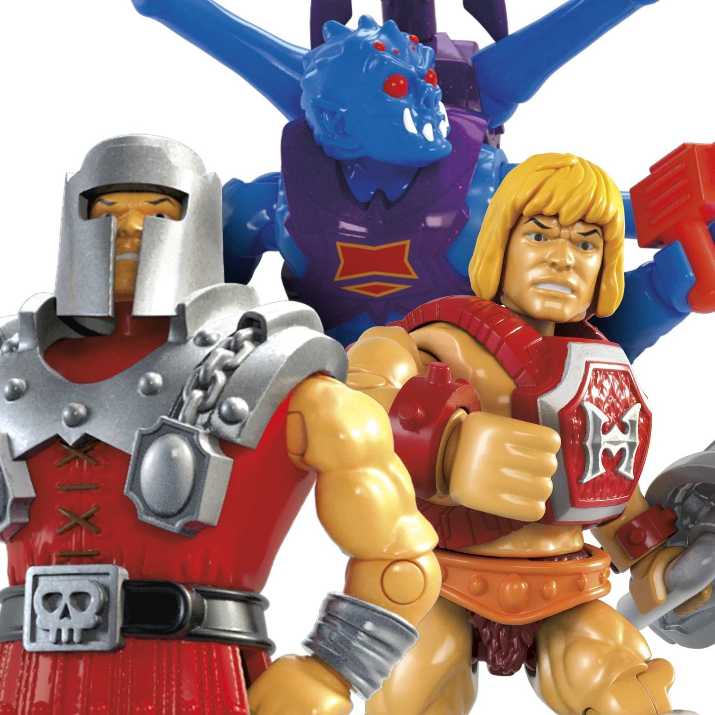 MEGA Snake Mountain Building Set – 3802 Pieces, 24-Inch Wide, 6 Micro Figures | Adult MOTU Collectible