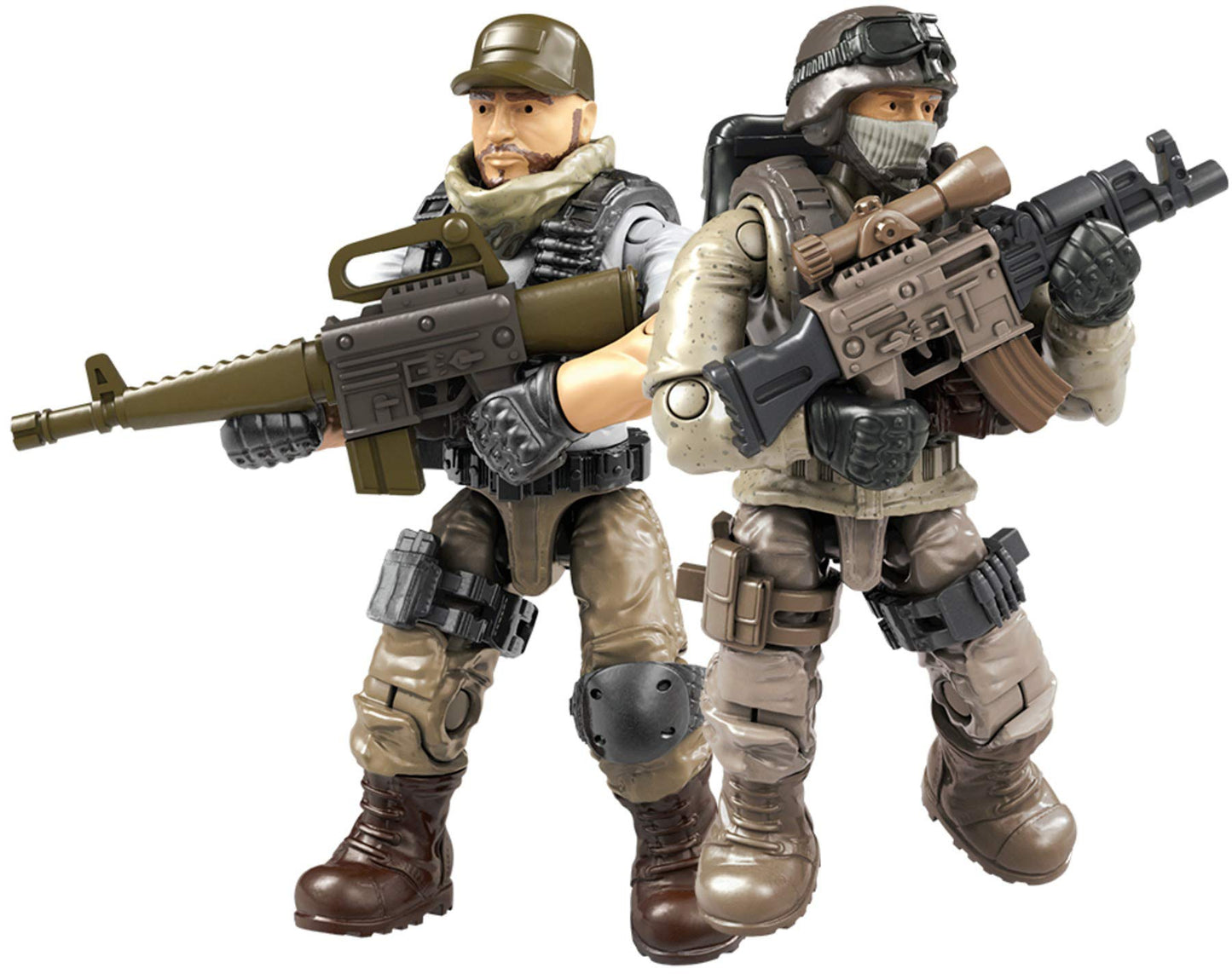 Mega Construx Desert Snipers Vs Mercenaries – Desert Battle Kit by Mega Brands