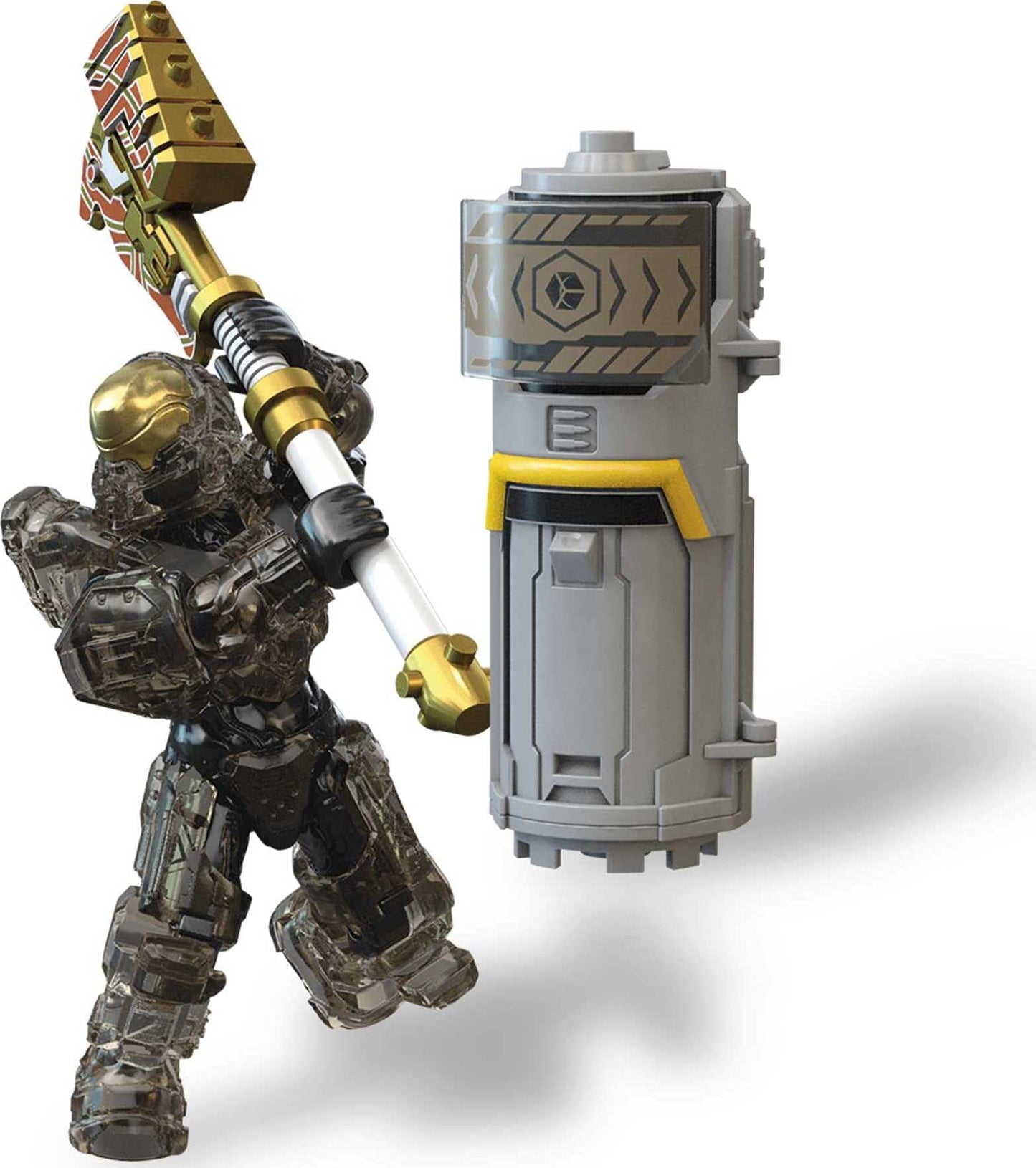 Mega Construx Halo Weapons Pack by Mega Brands – Buildable REQ Station & Armor