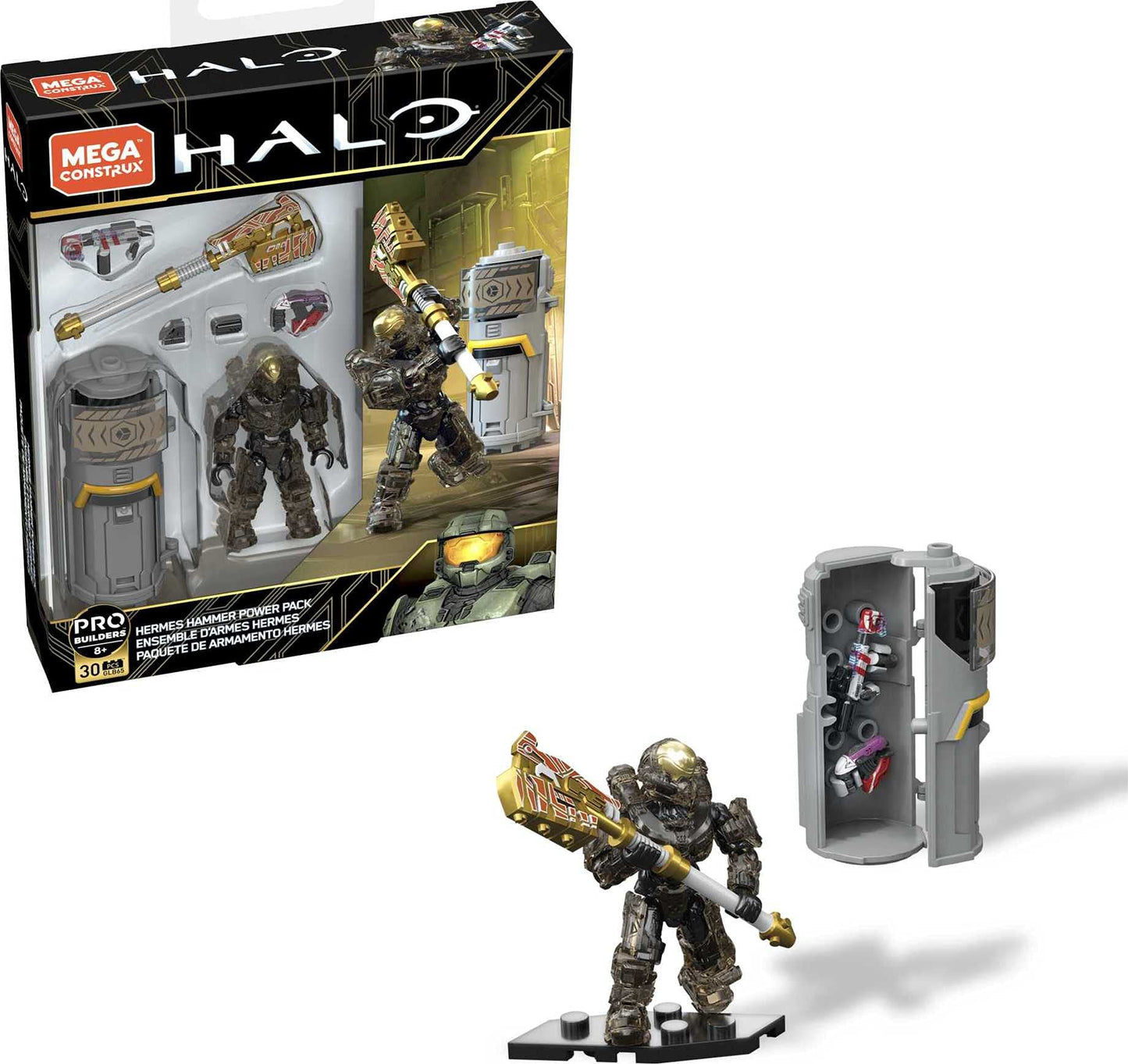 Mega Construx Halo Weapons Pack by Mega Brands – Buildable REQ Station & Armor