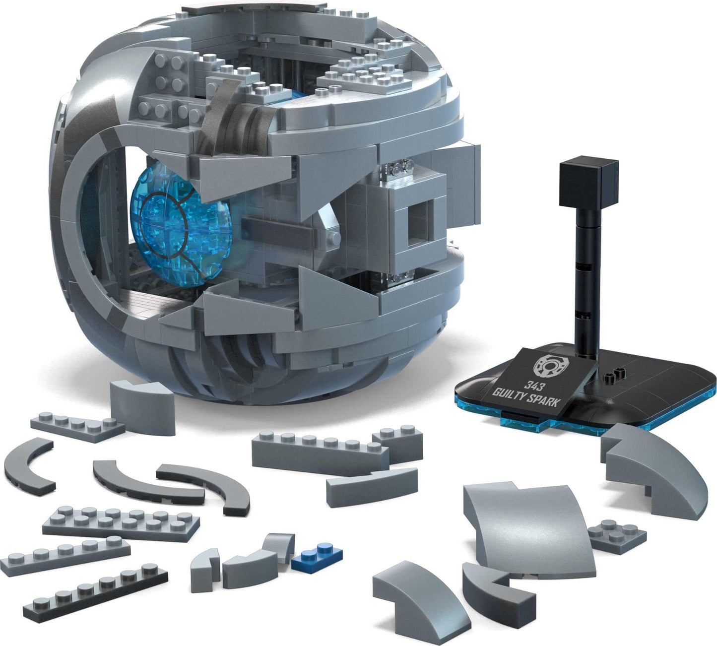MEGA Halo 343 Guilty Spark Build & Display Model with Lights & Sounds