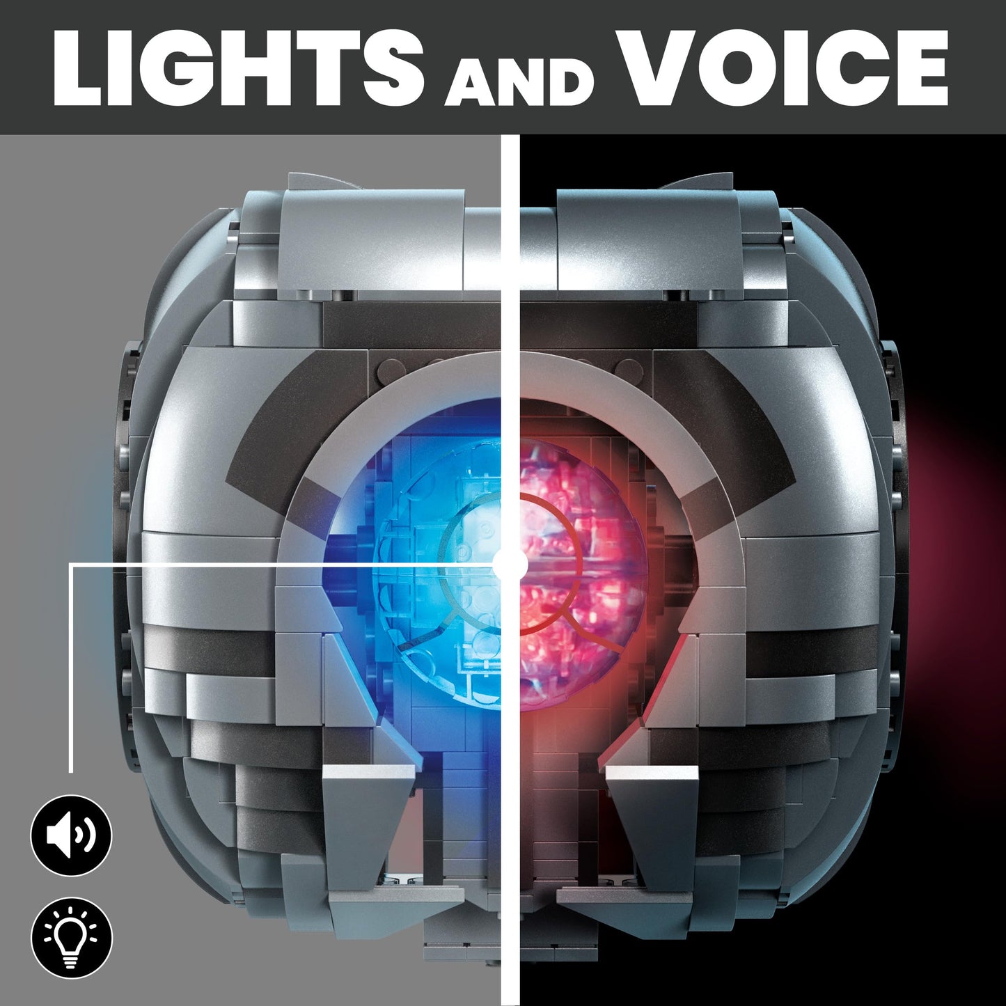 MEGA Halo 343 Guilty Spark Build & Display Model with Lights & Sounds