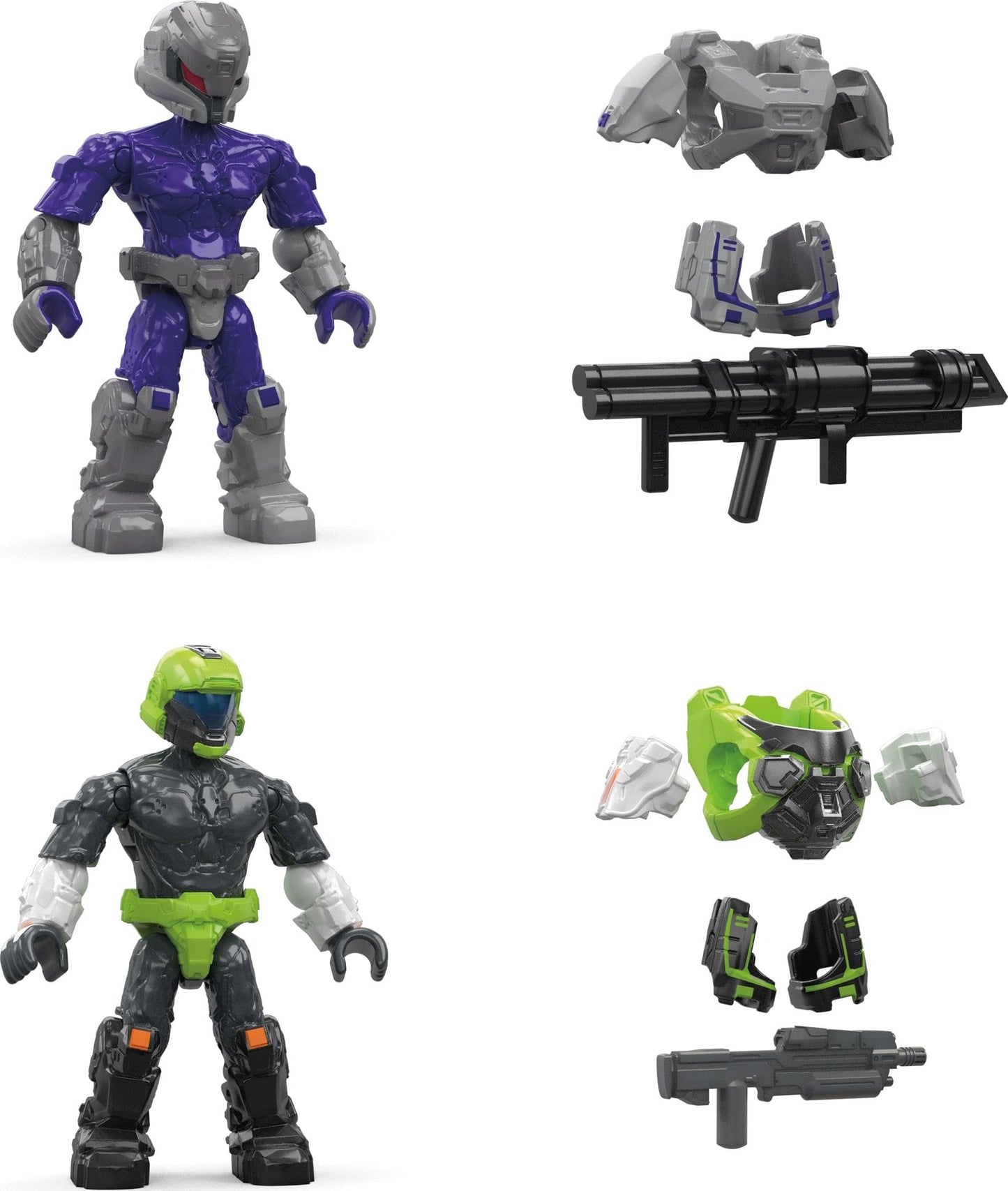 MEGA Halo Arctic Burn Wasp Building Toy – 342 Pieces, 2 Poseable Figures | MEGA Brands