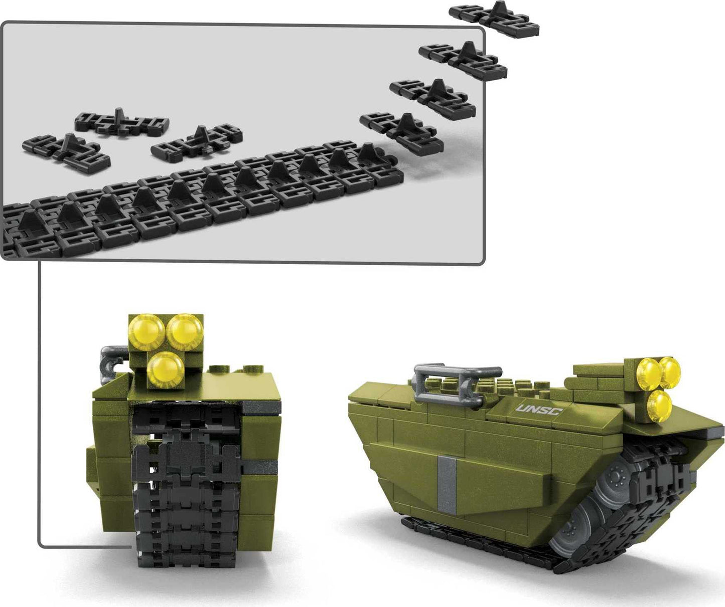 MEGA Halo Scorpion Clash Tank – 993 Pieces, 5 Micro Figures | Mega Brands