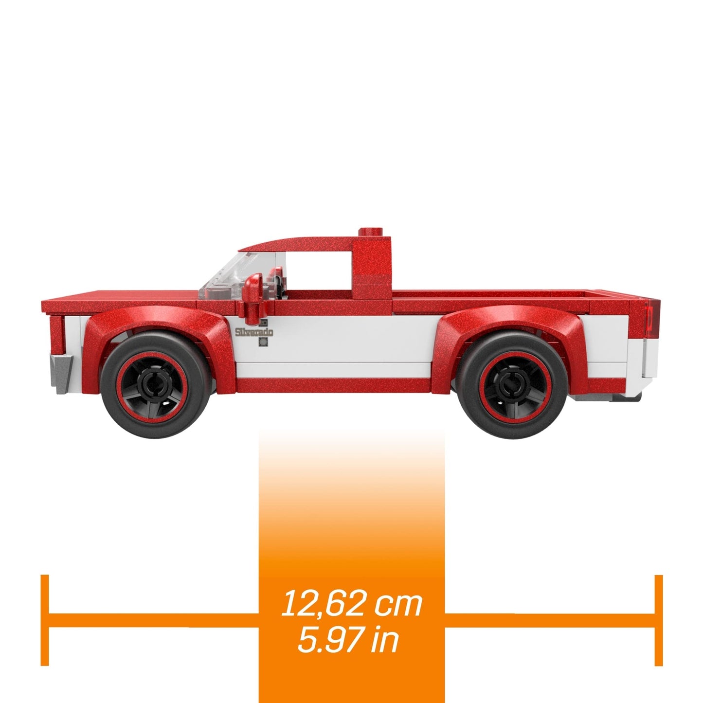 MEGA Hot Wheels 83 Chevy Silverado Building Toy – 89 Pieces | Mega Brands