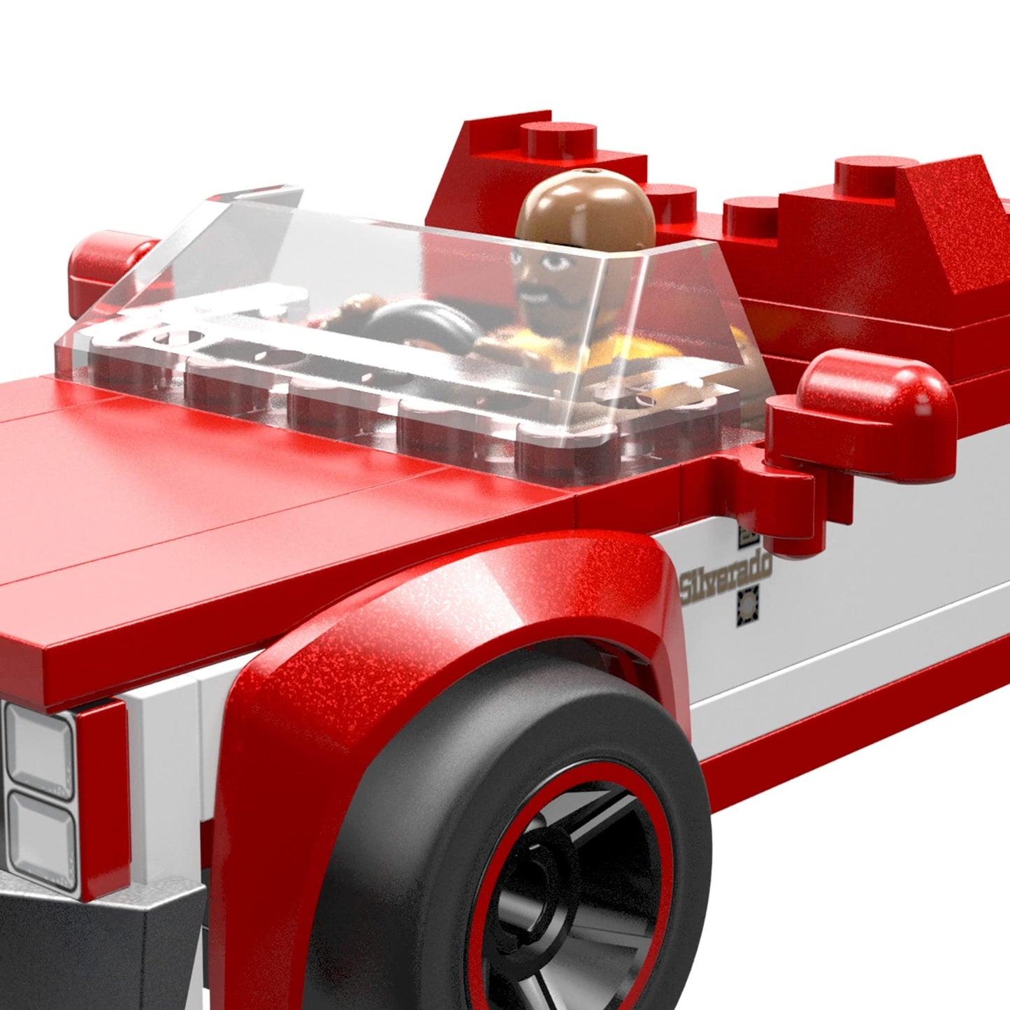 MEGA Hot Wheels 83 Chevy Silverado Building Toy – 89 Pieces | Mega Brands
