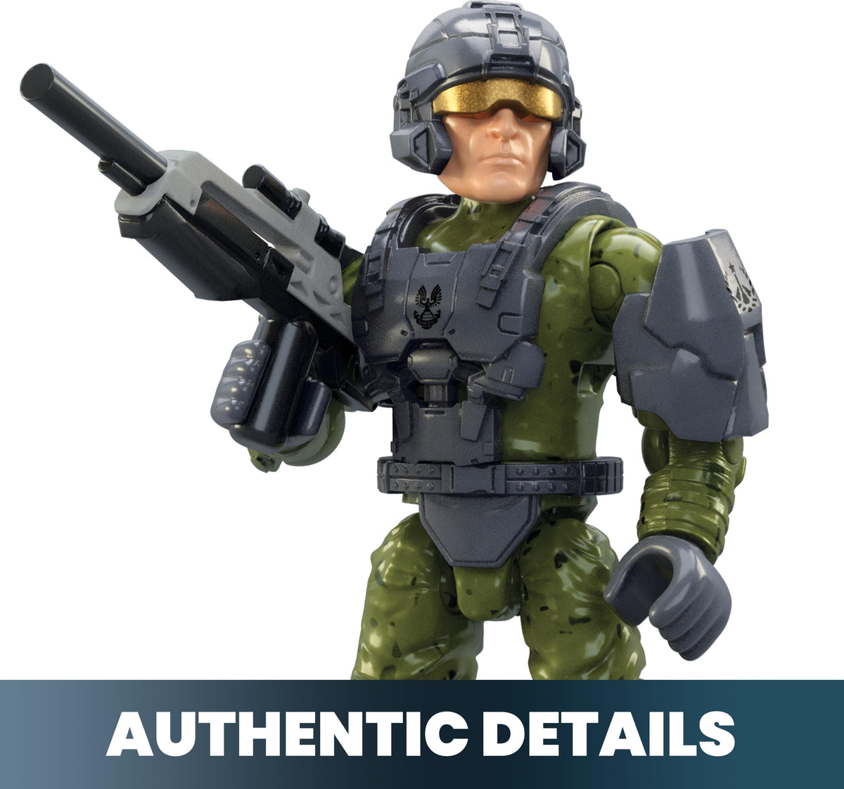 MEGA Halo The Series Mongoose ATV Building Set – 79 Pieces, Poseable UNSC Marine Figure | Mega Bloks