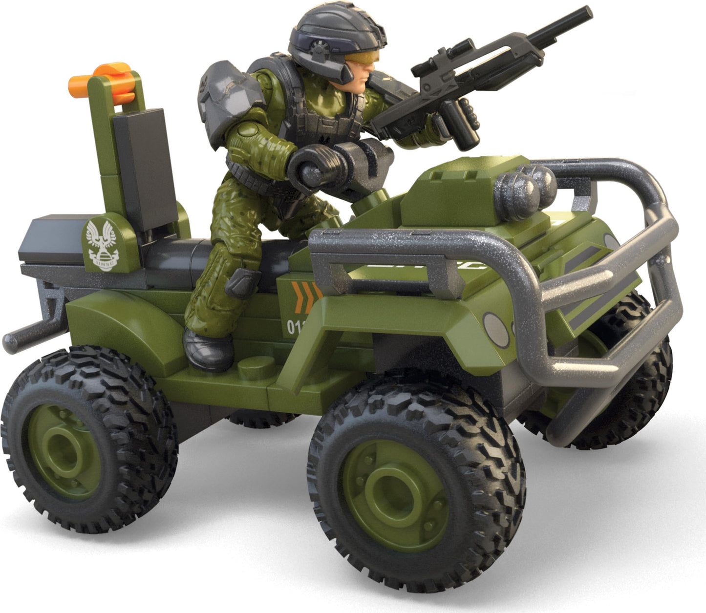 MEGA Halo The Series Mongoose ATV Building Set – 79 Pieces, Poseable UNSC Marine Figure | Mega Bloks