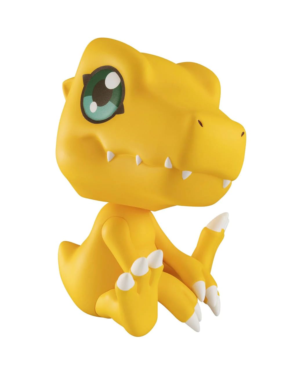 Megahouse Digimon Adventure AGUMON Look Up PVC Figure – Adjustable Head Pose
