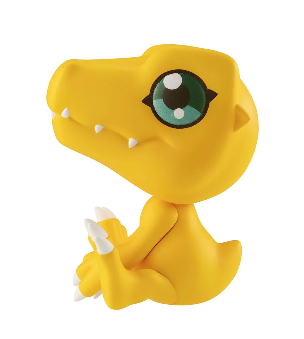 Megahouse Digimon Adventure AGUMON Look Up PVC Figure – Adjustable Head Pose