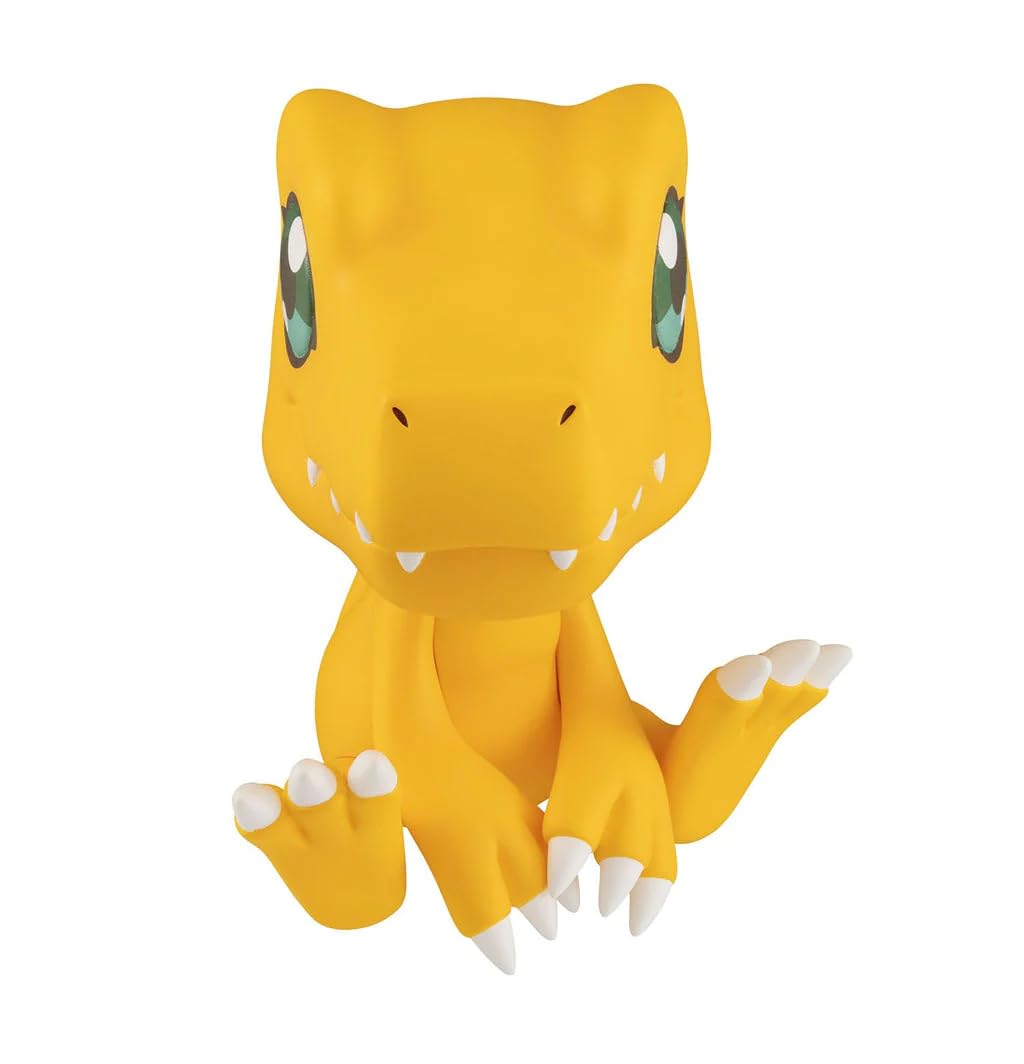 Megahouse Digimon Adventure AGUMON Look Up PVC Figure – Adjustable Head Pose