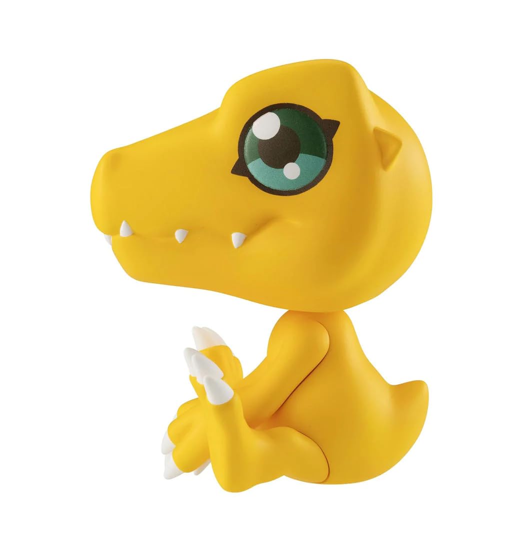 Megahouse Digimon Adventure AGUMON Look Up PVC Figure – Adjustable Head Pose