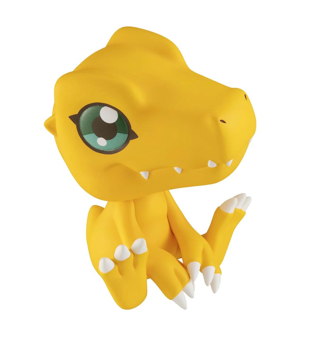 Megahouse Digimon Adventure AGUMON Look Up PVC Figure – Adjustable Head Pose