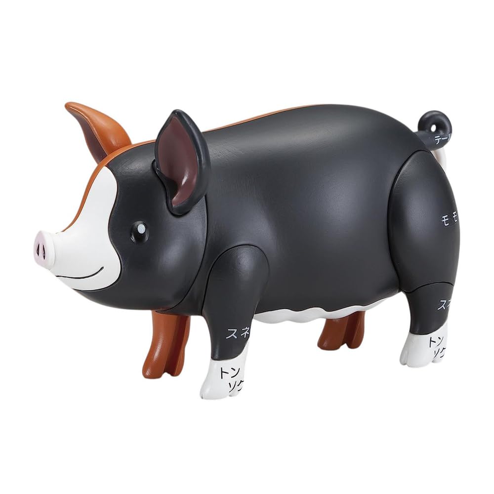 Megahouse Pork Puzzle Kaitai Puzzle | 47-Piece Plastic Pig Puzzle
