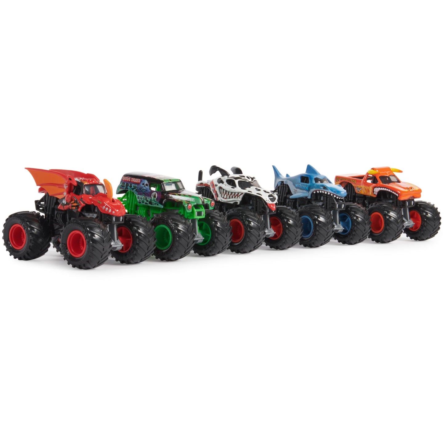 Monster Jam Pit Party 5-Pack – 1:64 Scale Exclusive Monster Trucks