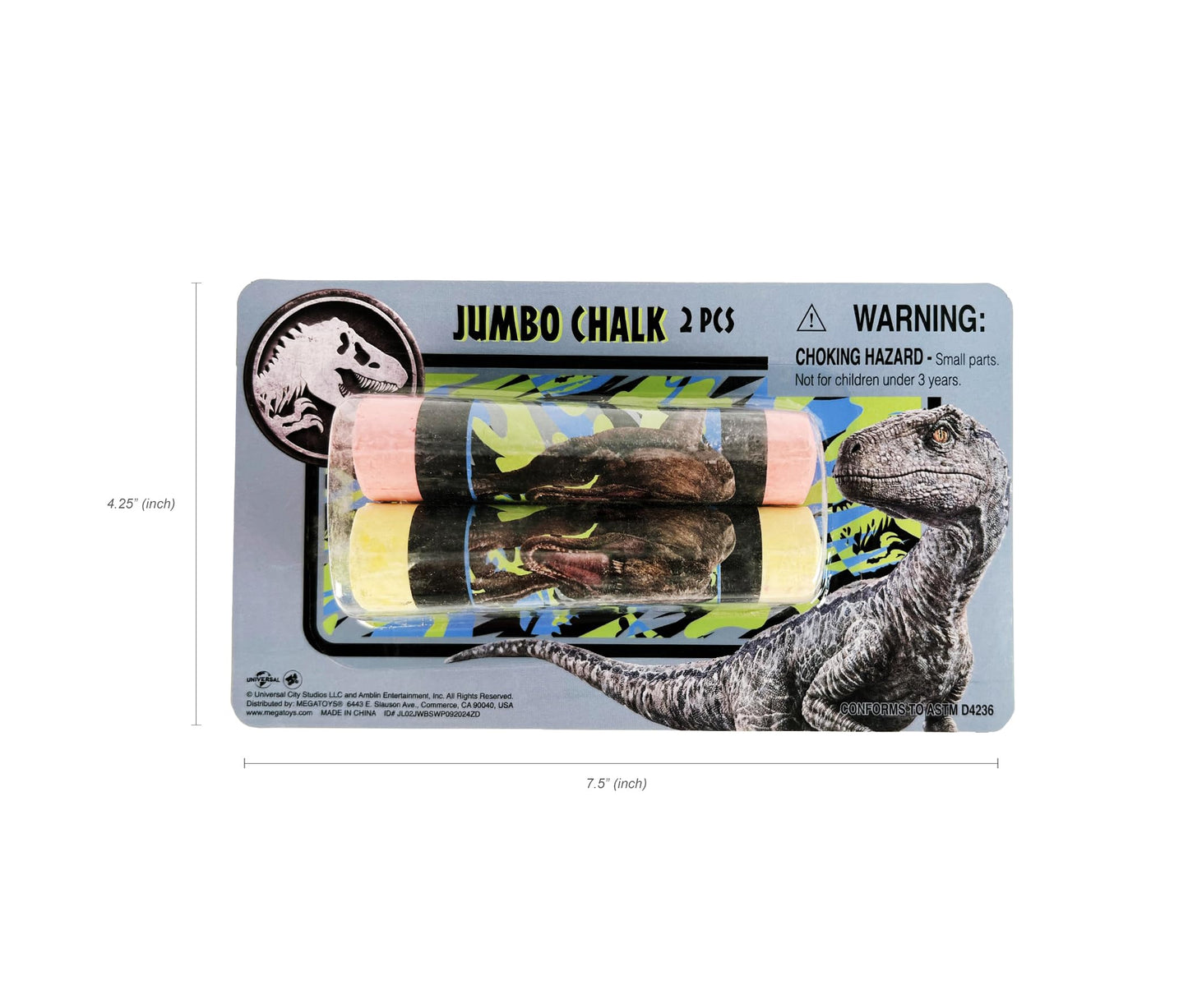 Megatoys Jurassic World Easter Tote Bag Gift Set – Tote Bag, 24-Piece Puzzle, Water Bottle, Sticker Pack & More