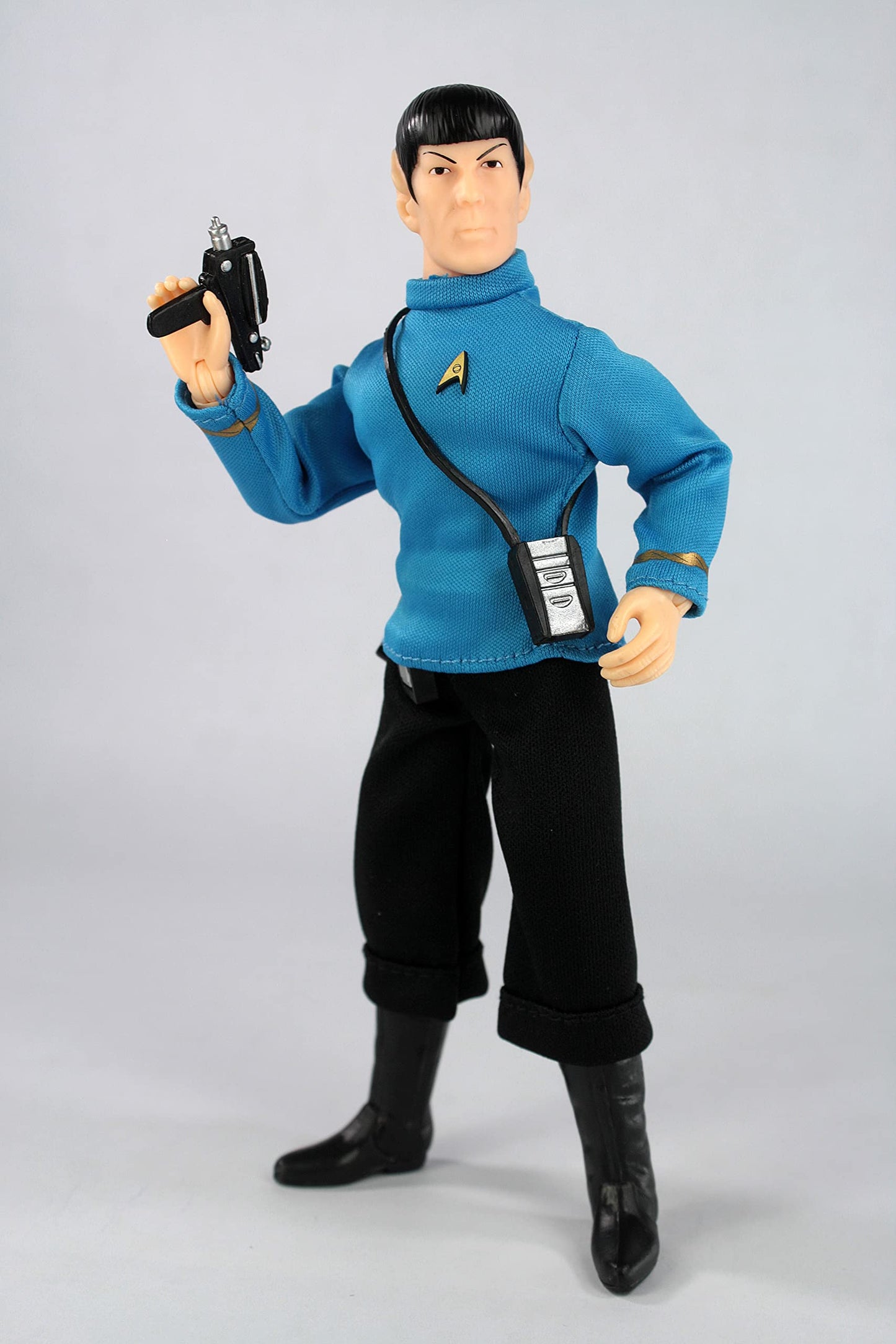 Mego Star Trek Spock 8-Inch Action Figure — Classic Mego Style, 14-Point Articulation