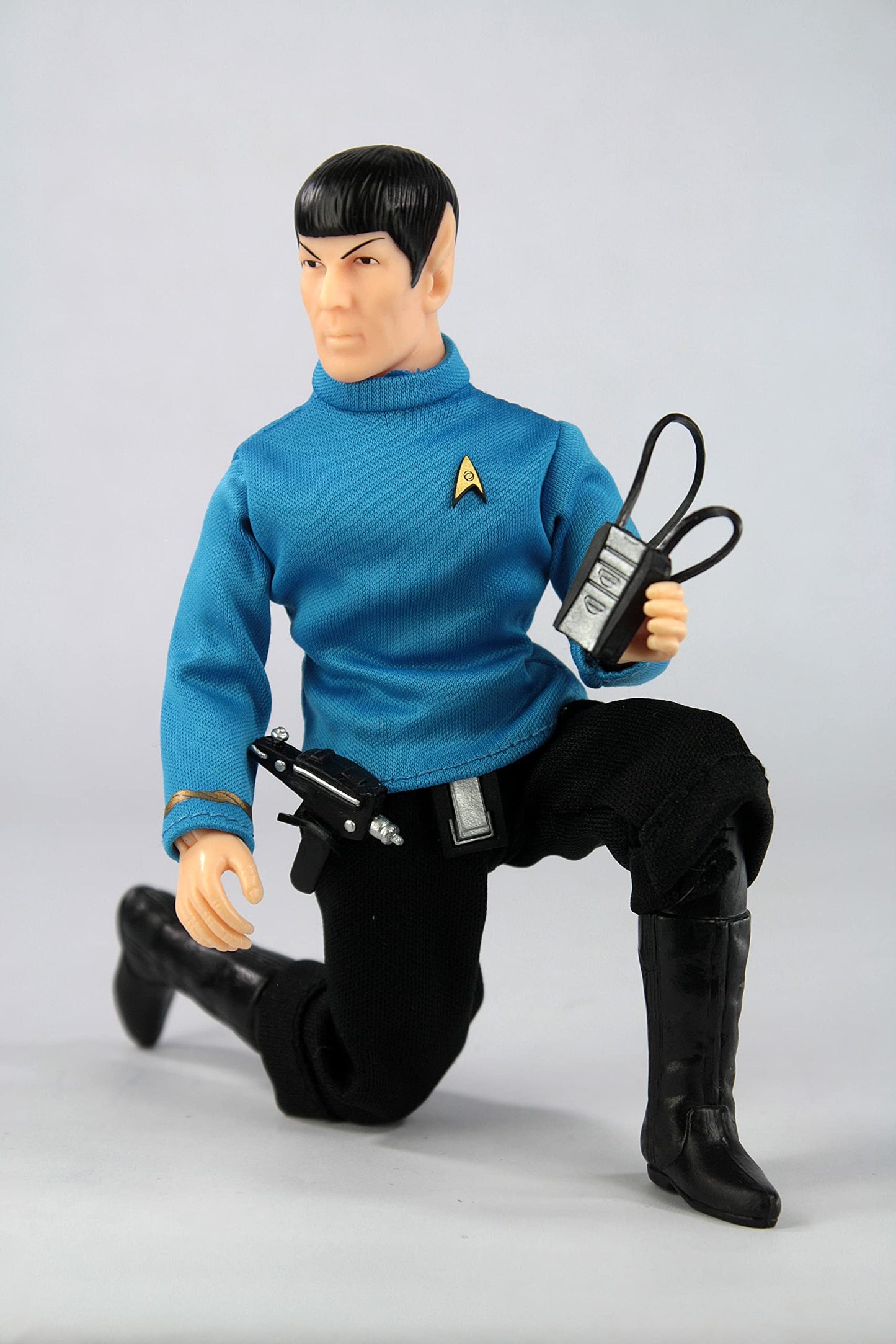 Mego Star Trek Spock 8-Inch Action Figure — Classic Mego Style, 14-Point Articulation