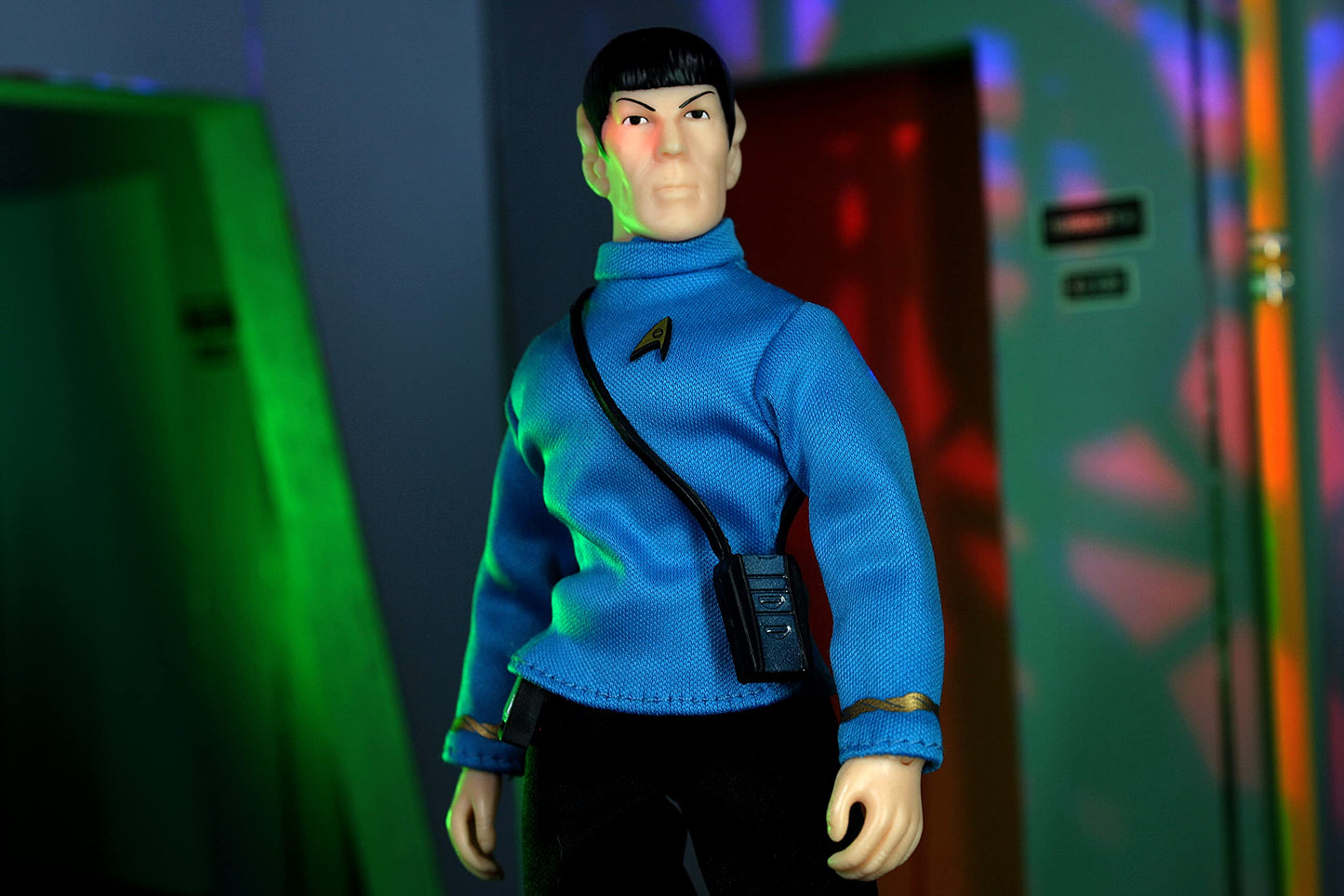 Mego Star Trek Spock 8-Inch Action Figure — Classic Mego Style, 14-Point Articulation