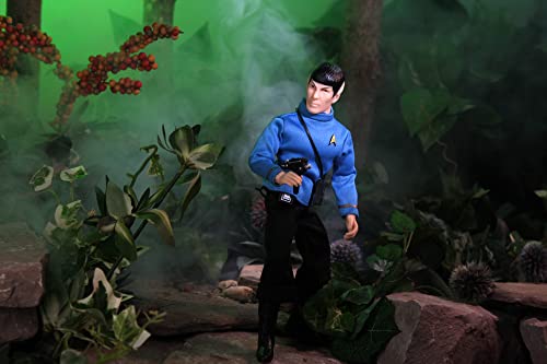 Mego Star Trek Spock 8-Inch Action Figure — Classic Mego Style, 14-Point Articulation