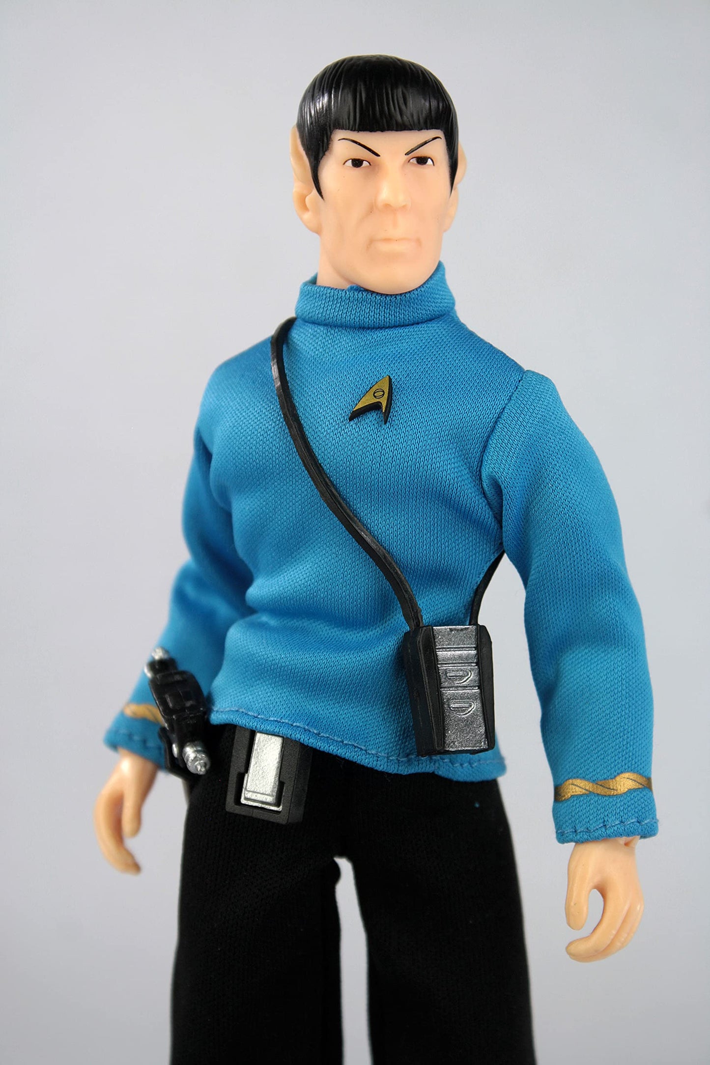 Mego Star Trek Spock 8-Inch Action Figure — Classic Mego Style, 14-Point Articulation