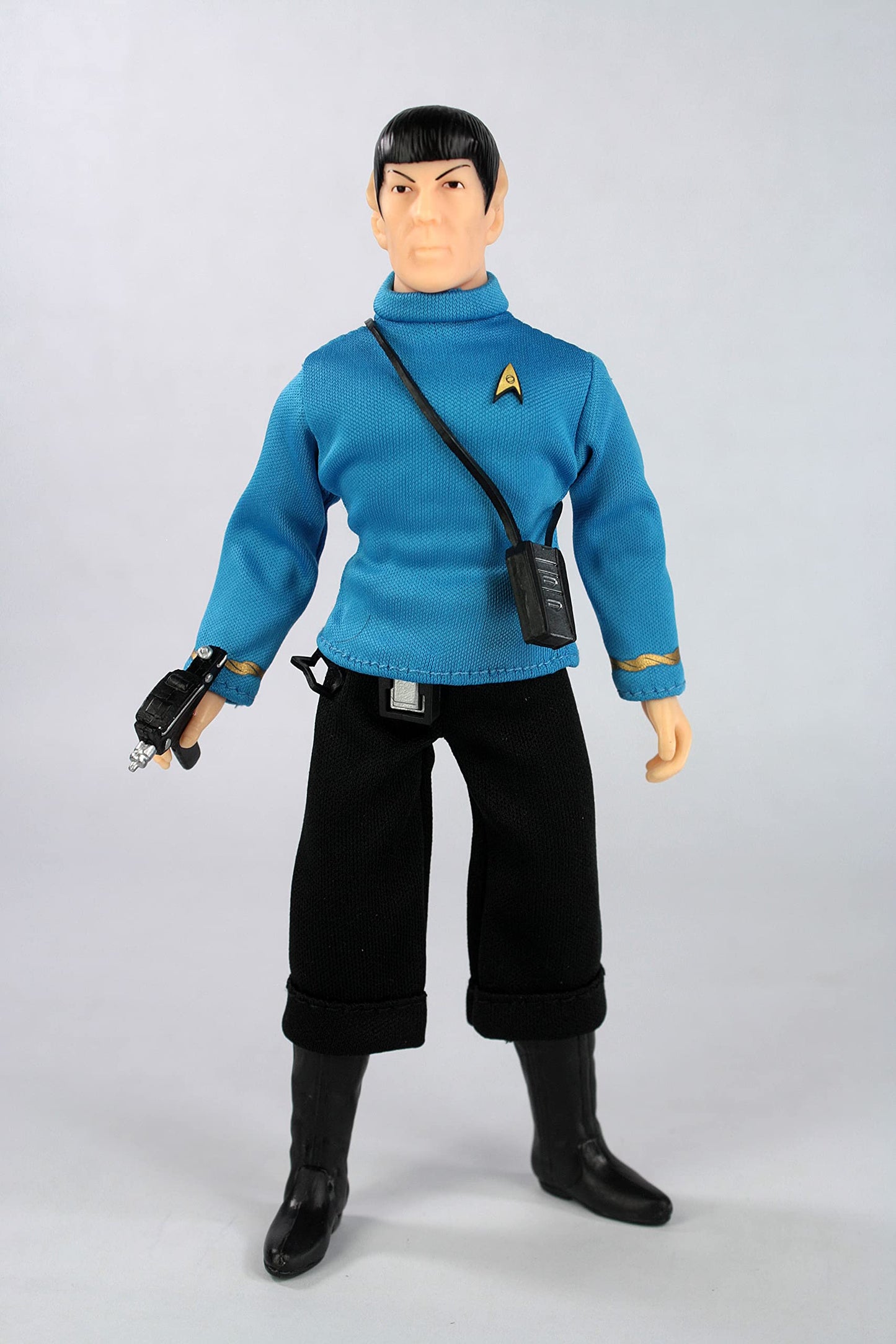 Mego Star Trek Spock 8-Inch Action Figure — Classic Mego Style, 14-Point Articulation