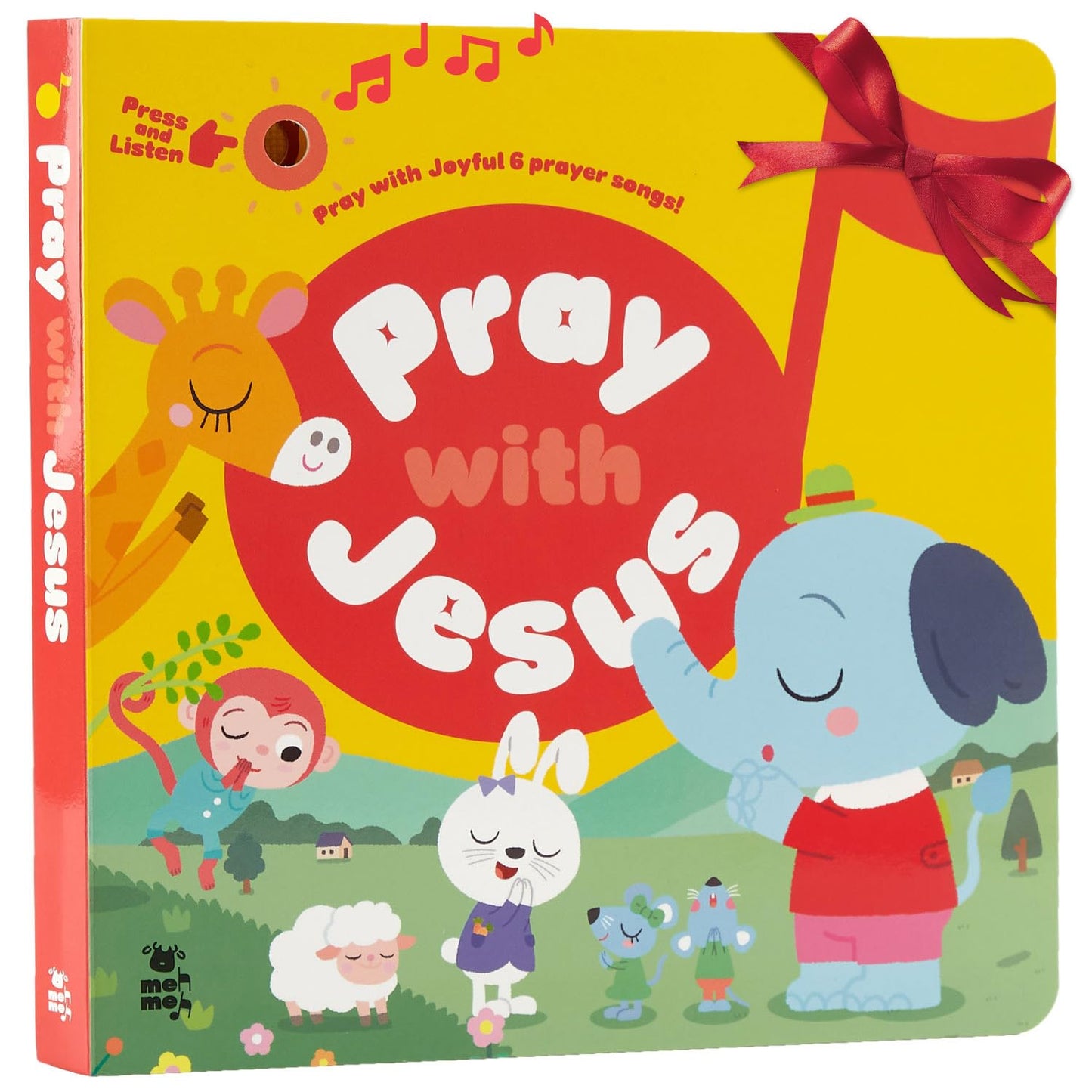 Mehmeh Pray with Jesus: Six Toddler Prayer Songs Book 1–3 (Bible Songs)