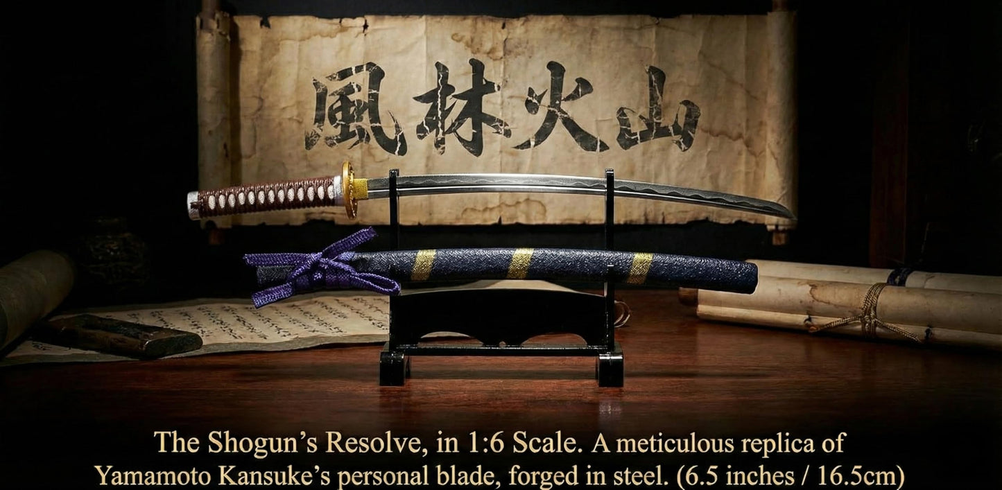 Meister Japan Samurai Armor Figure A20 – Kansuke Yamamoto Collectible, Display Stand & Case
